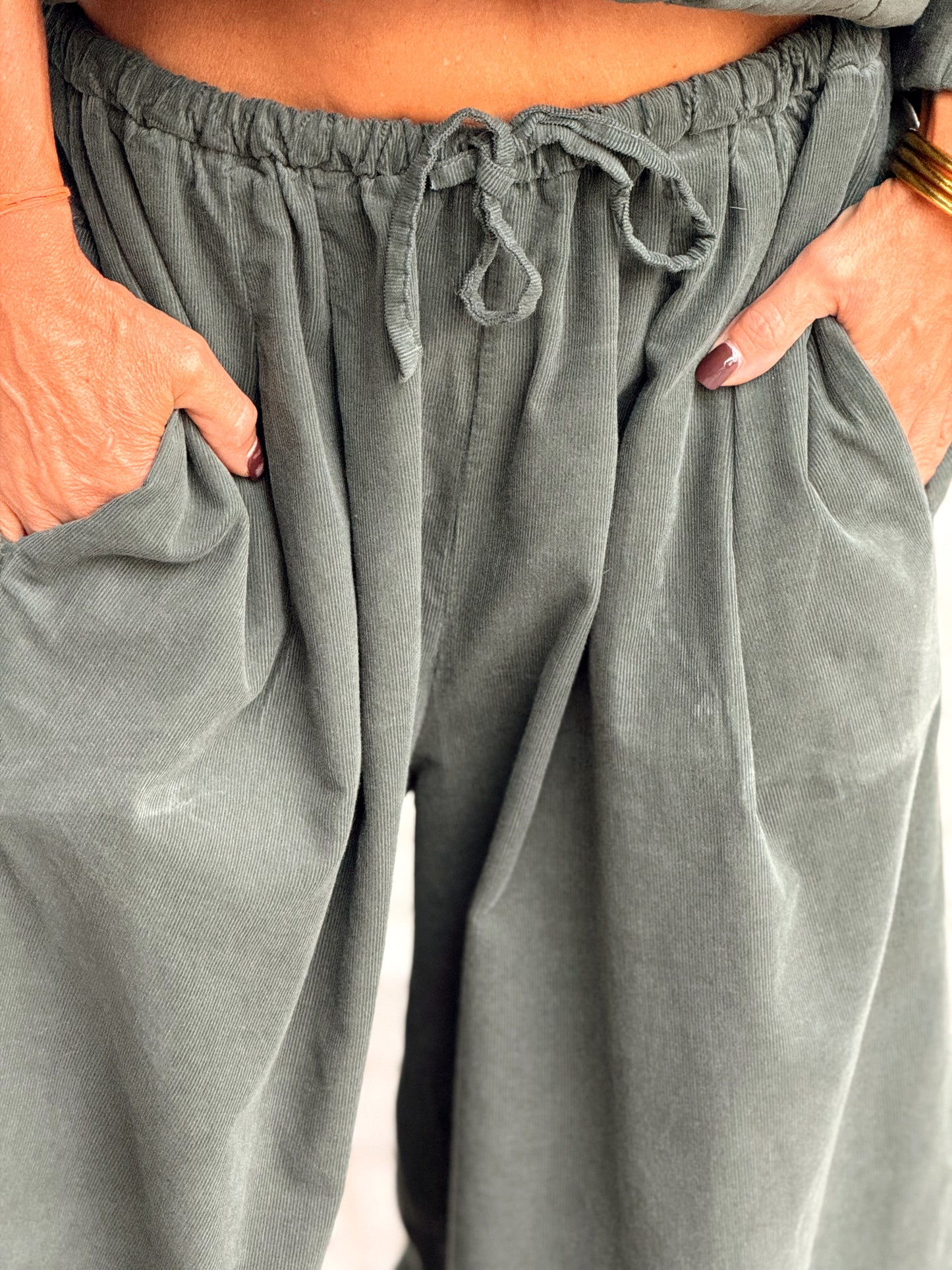 PANTALON OVERSIZE PANA JOGGER MULTICOLOR