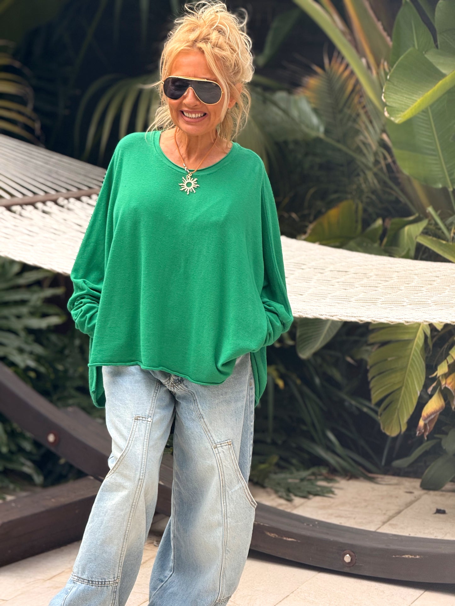 CAMISETA DESGASTADA SUPER OVERSIZE DANI MULTICOLOR