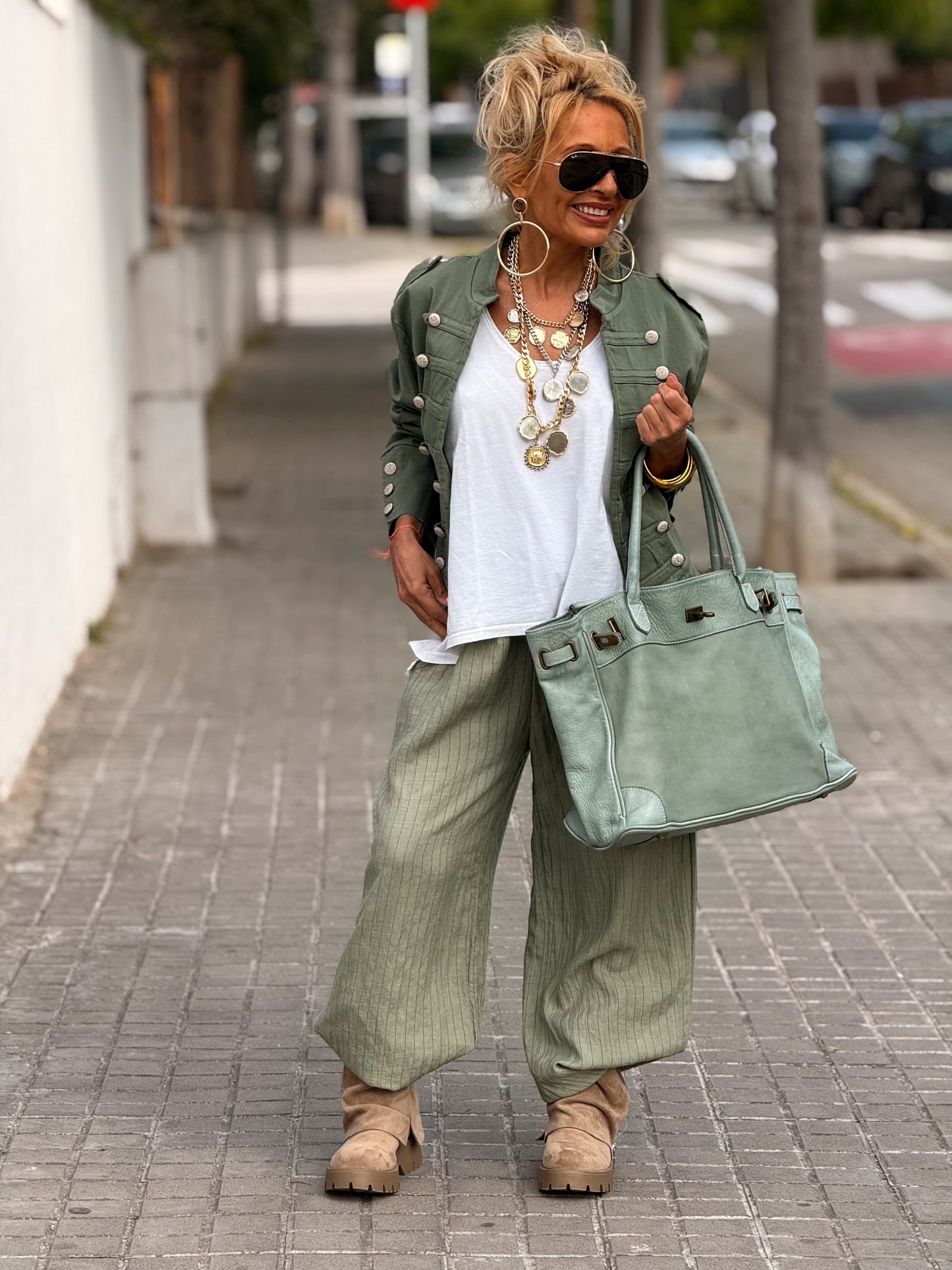 PANTALON RAYAS MULTICOLOR