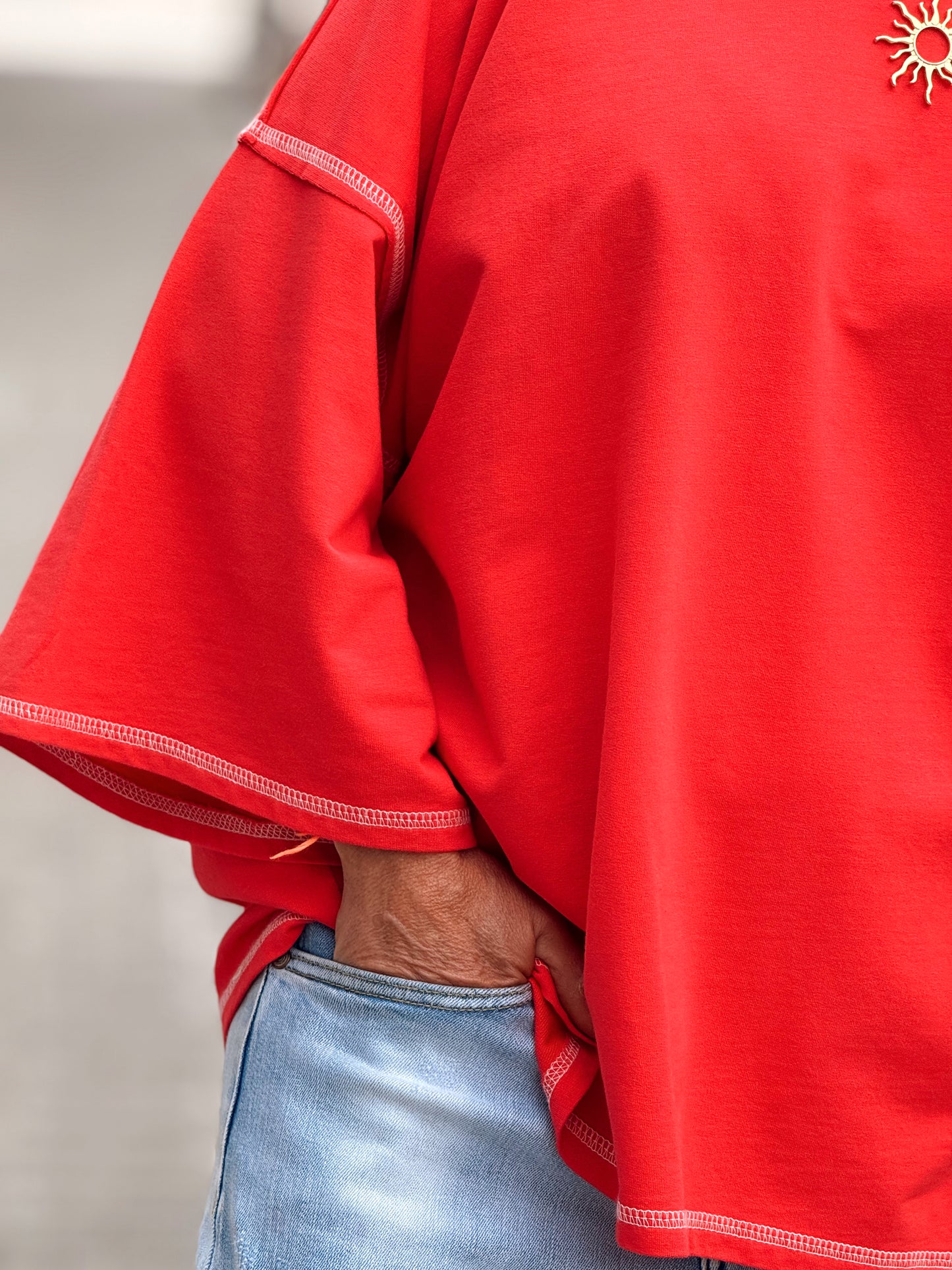 CAMISETA OVERSIZE RITA MULTICOLOR