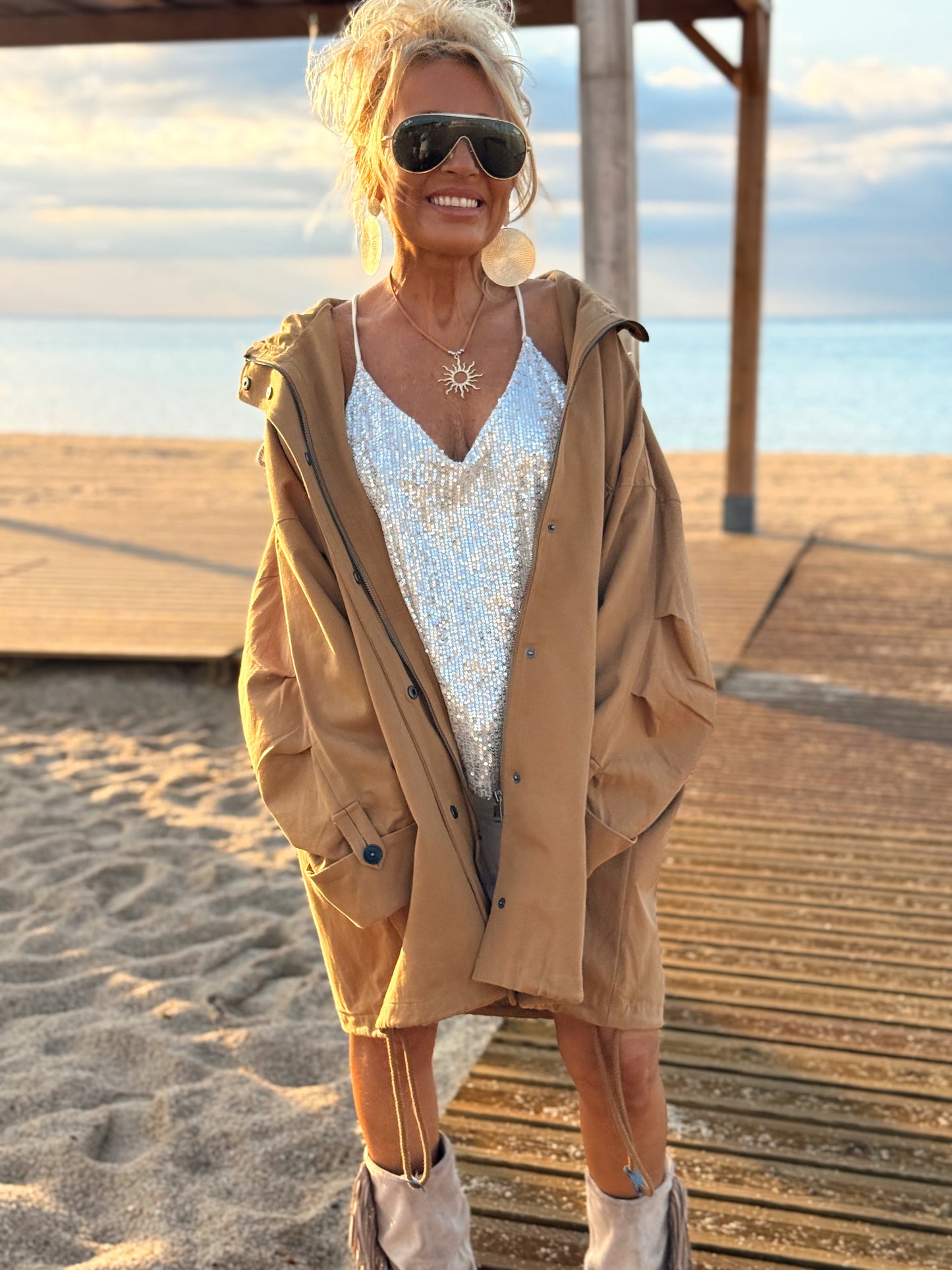 PARKA OVERSIZE SOFIA MULTICOLOR