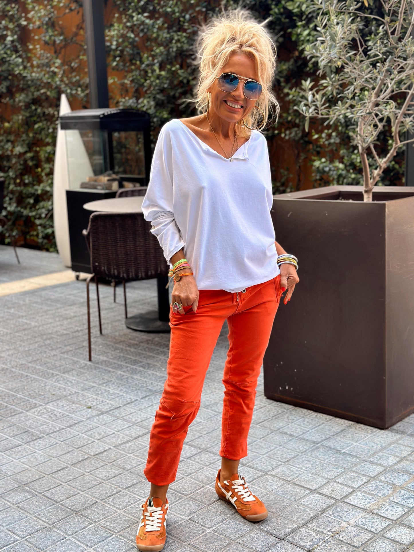 CAMISETA ROLLAND BLANCO