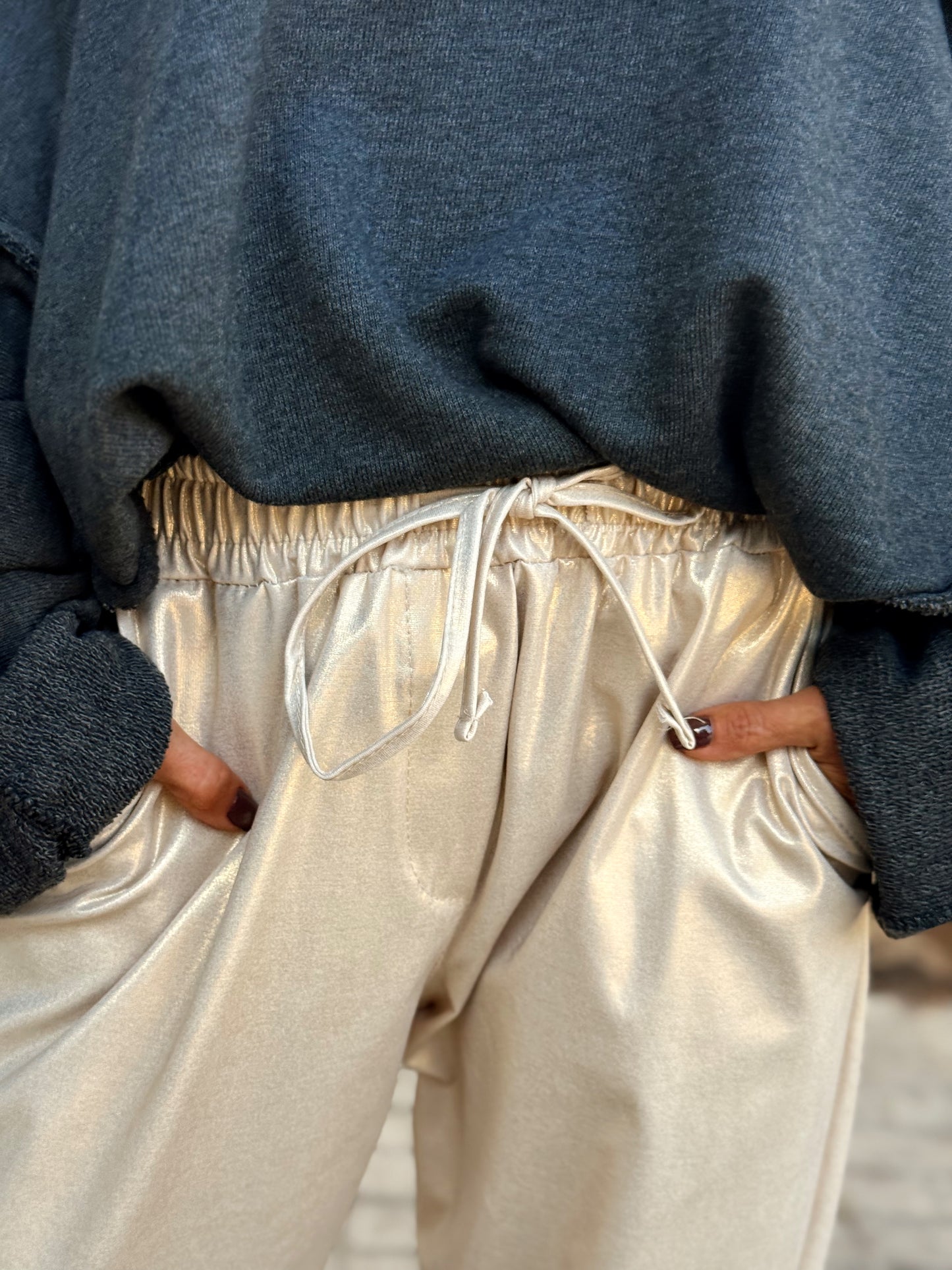 PANTALON BRILLANTE MULTICOLOR