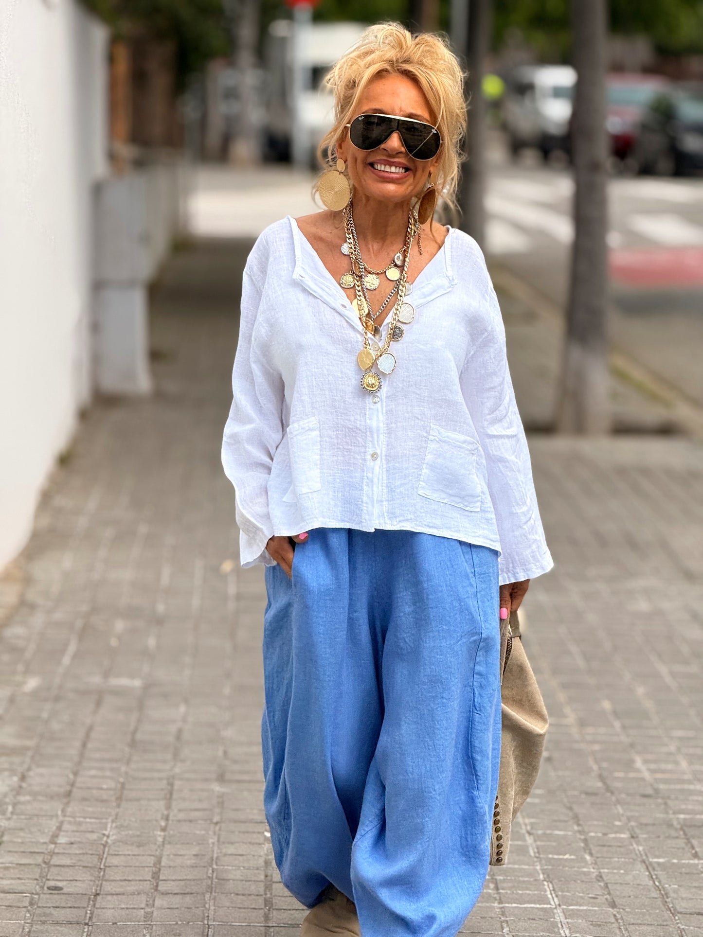 PANTALON OVERSIZE EDEN MULTICOLOR