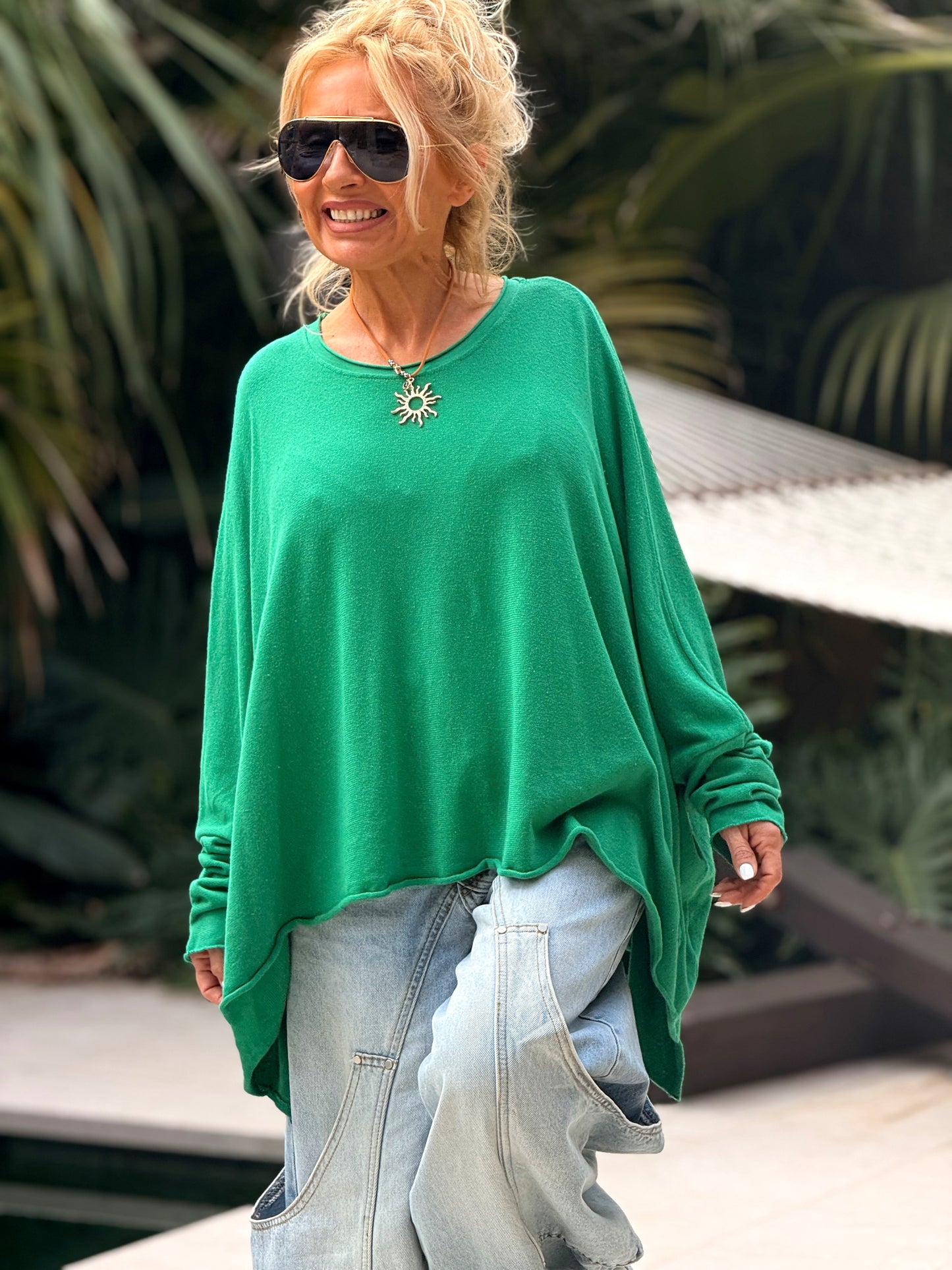 CAMISETA DESGASTADA SUPER OVERSIZE DANI MULTICOLOR