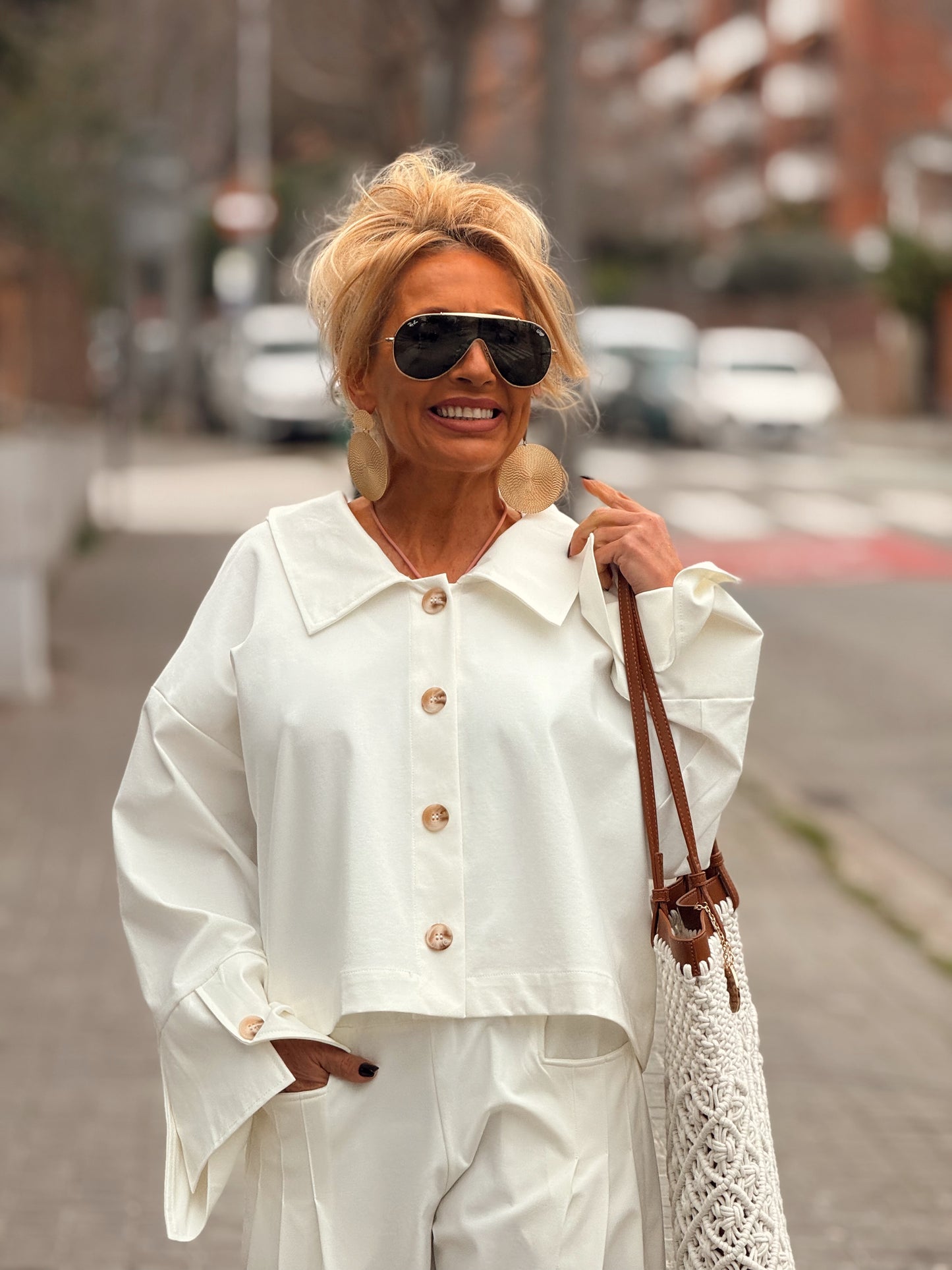 CONJUNTO CHAQUETA-PANTALON PILAR MULTICOLOR