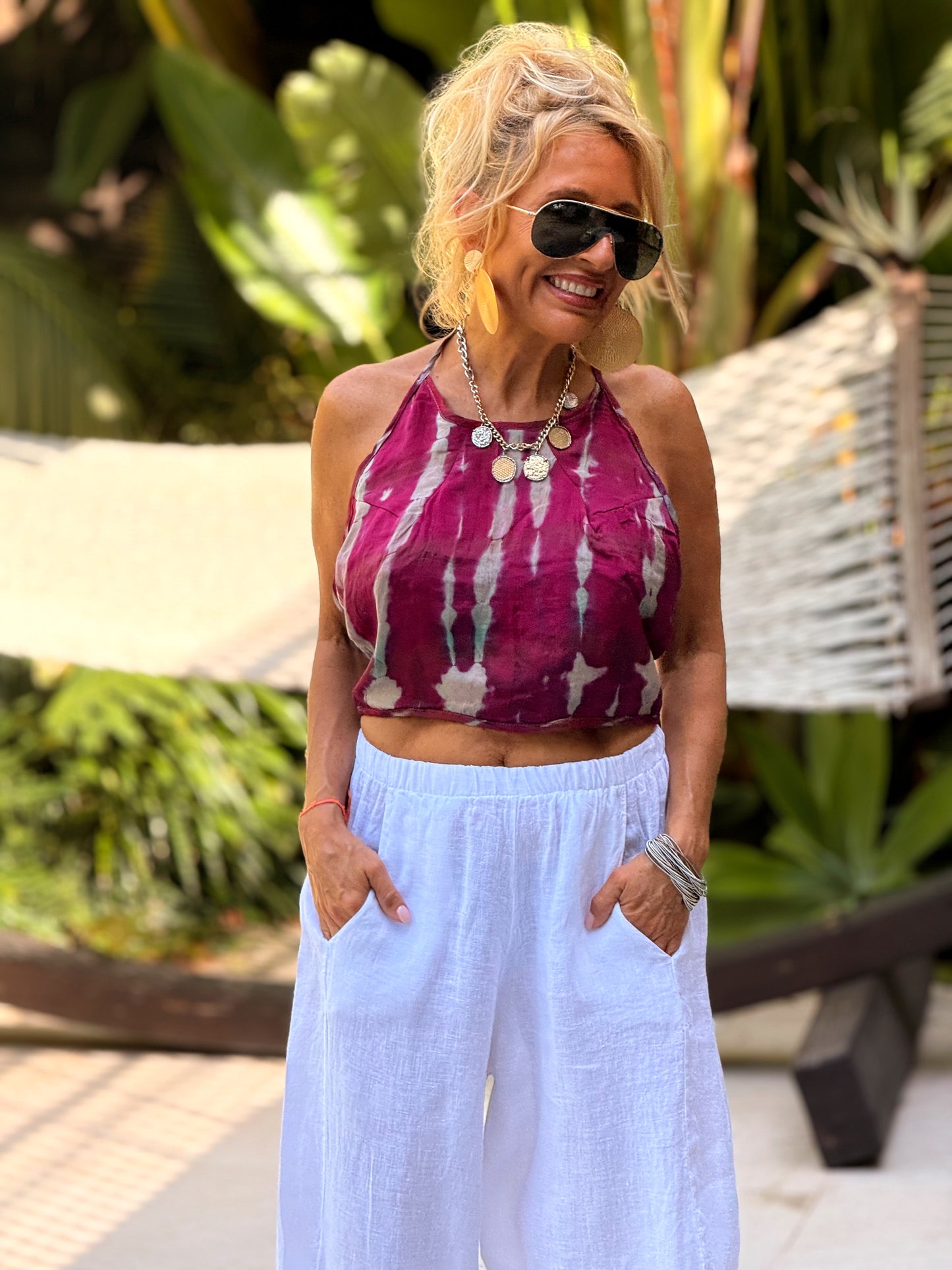 TOP CORTO INDY MULTICOLOR