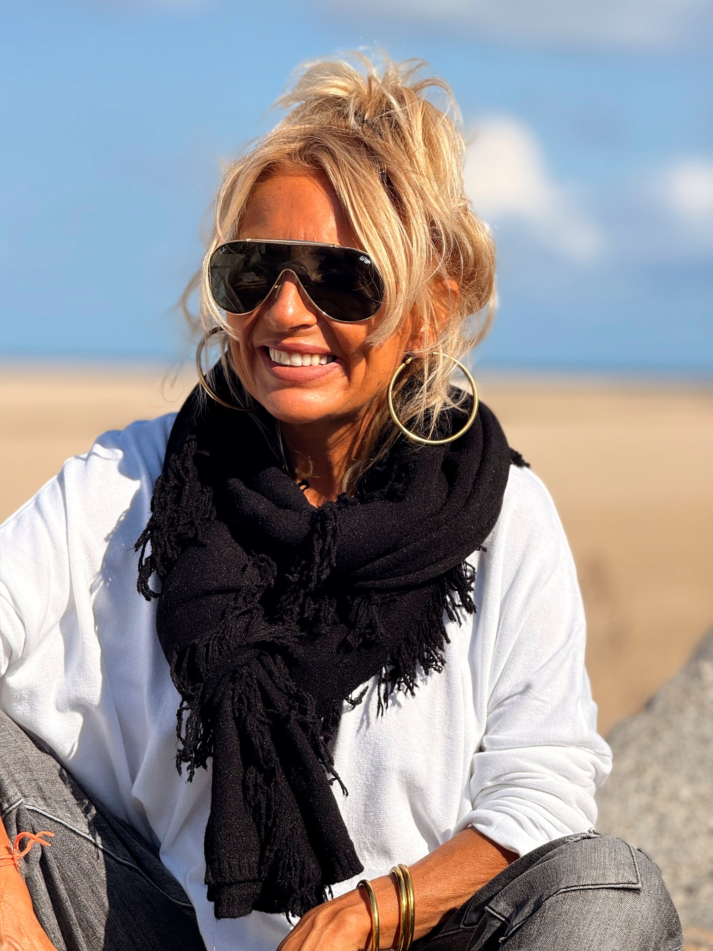 BUFANDA FLECOS CELINE MULTICOLOR