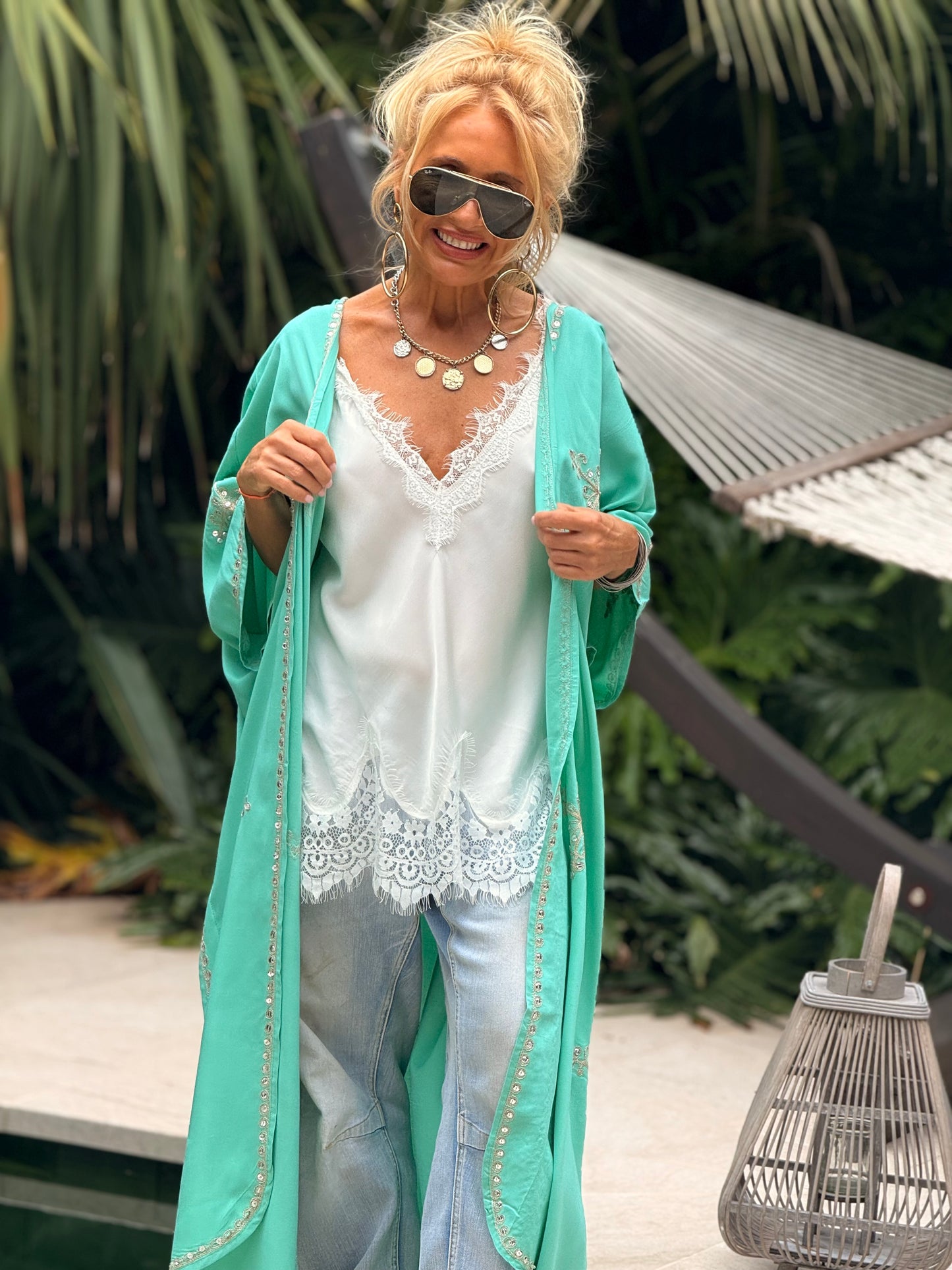 KIMONO SUPER OVERSIZE MENORCA MULTICOLOR