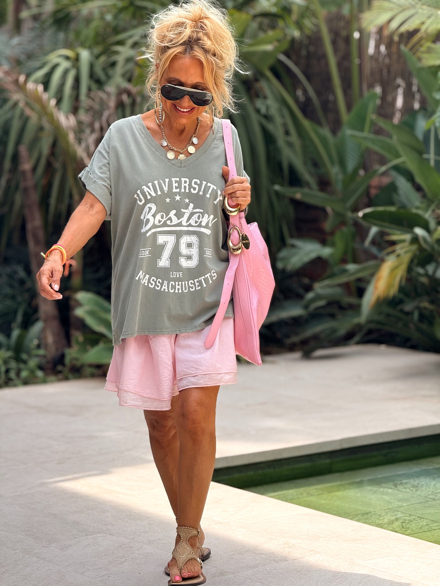 SHORT OVERSIZE MELEY MULTICOLOR