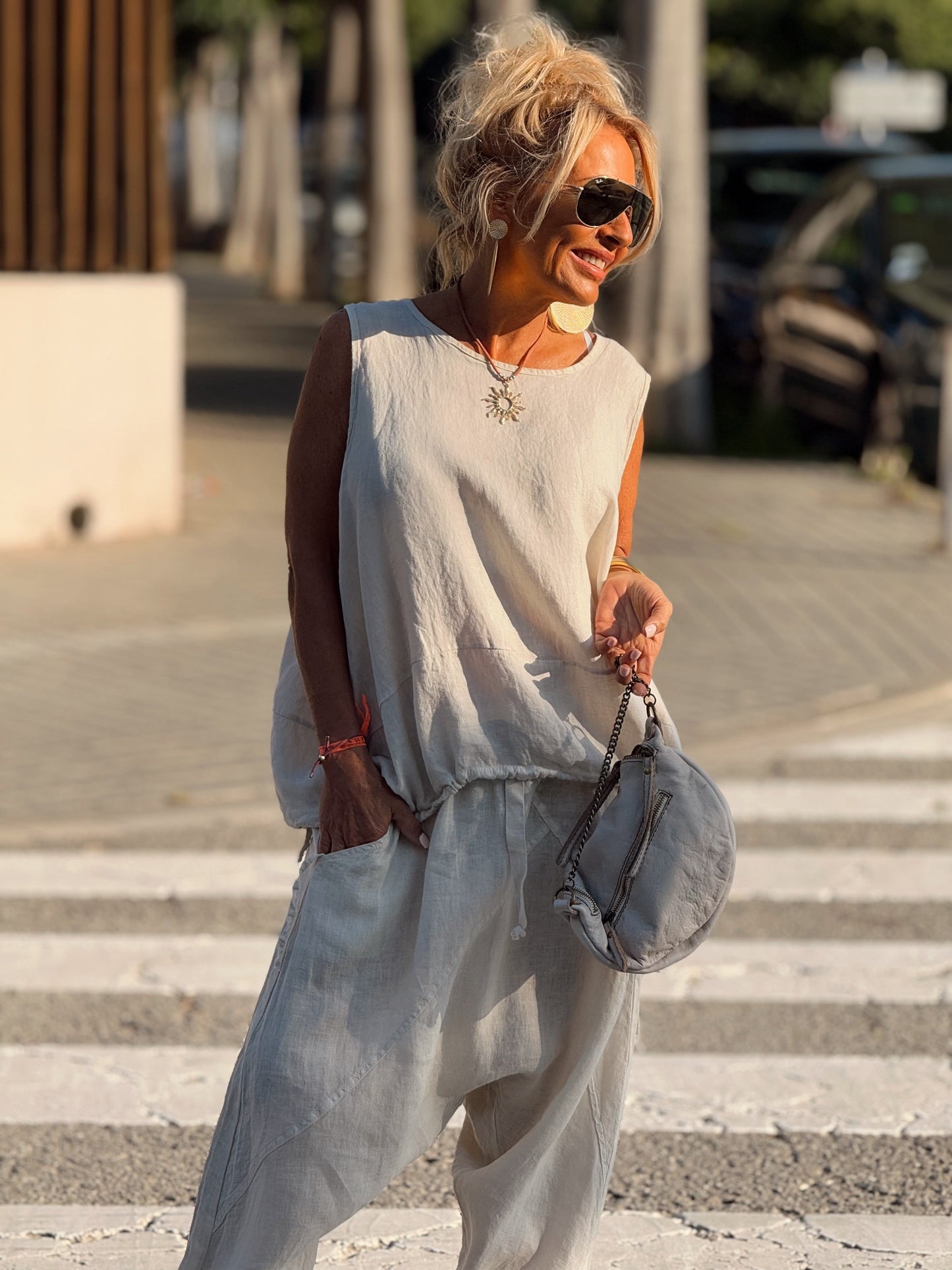 BLUSA LINO ARTHUR MULTICOLOR