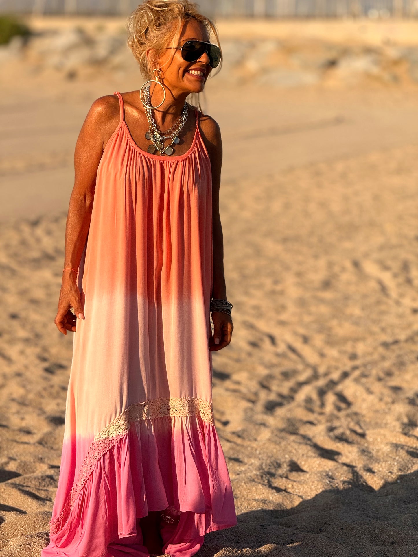 VESTIDO TIRANTE TYE&DYE MULTICOLOR