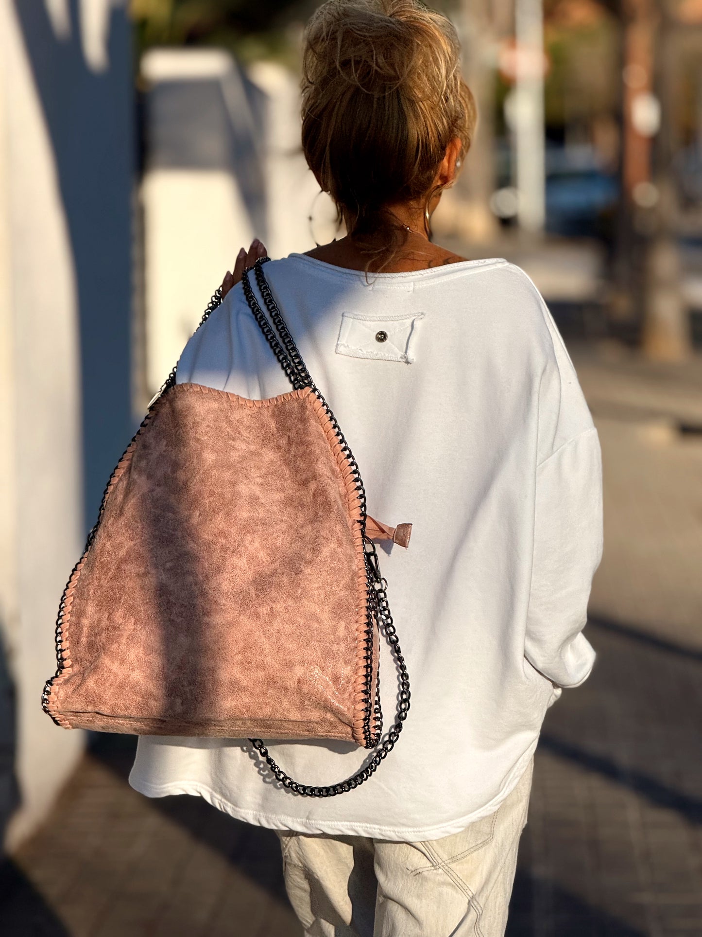 SUDADERA OVERSIZE FILOMENA MULTICOLOR