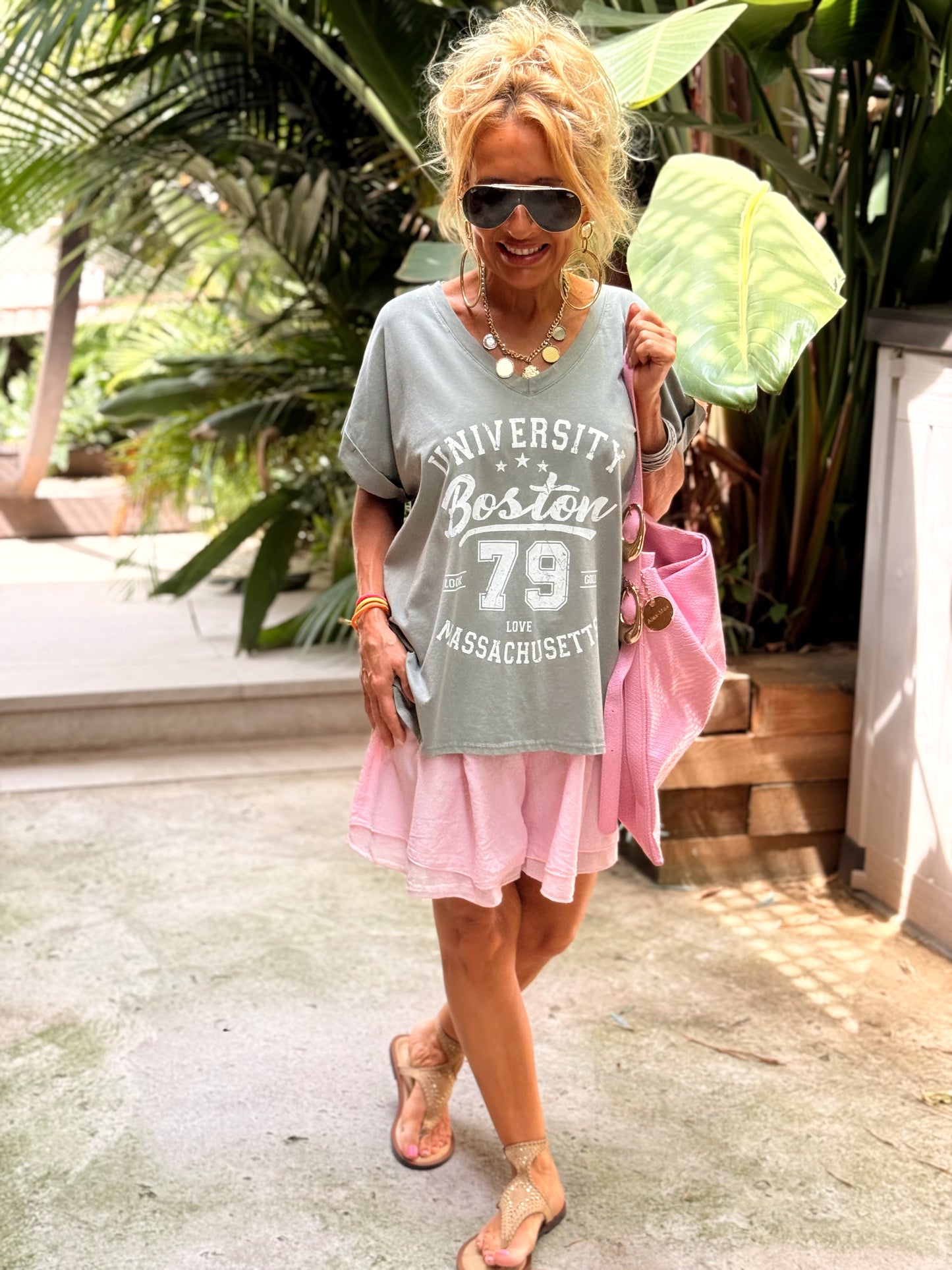 SHORT OVERSIZE MELEY MULTICOLOR