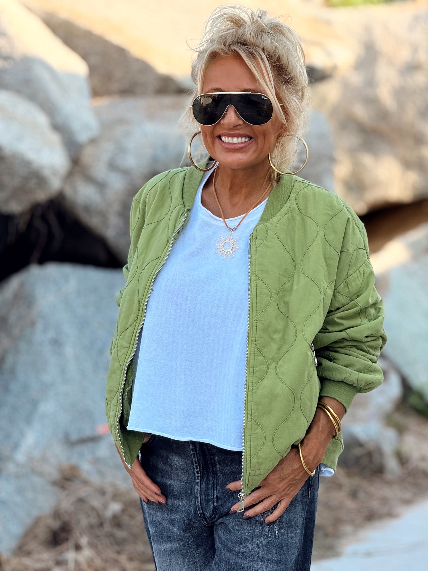 BOMBER FILIPA MULTICOLOR