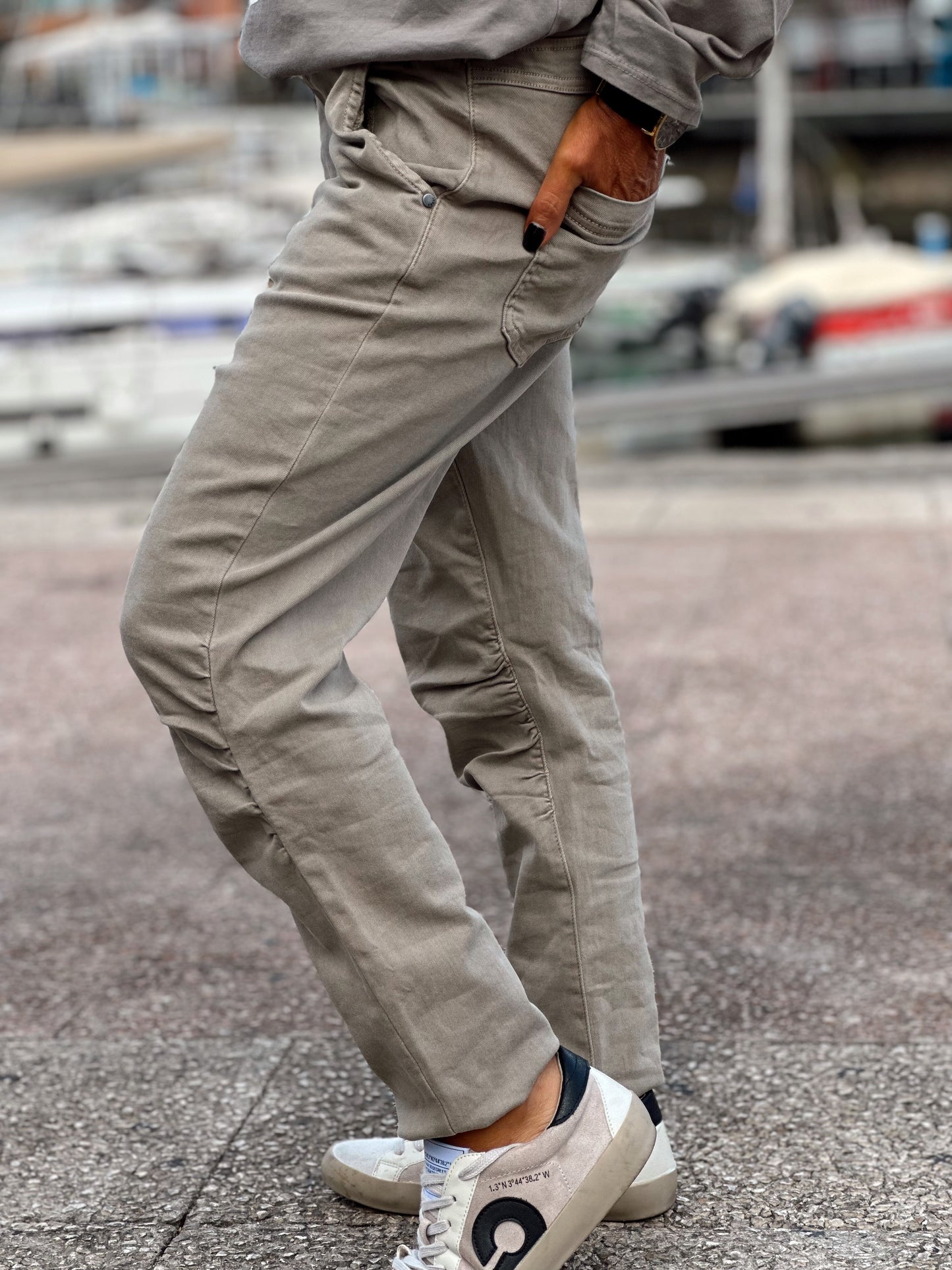 PANTALÓN BAGGY BONNY BEIGE