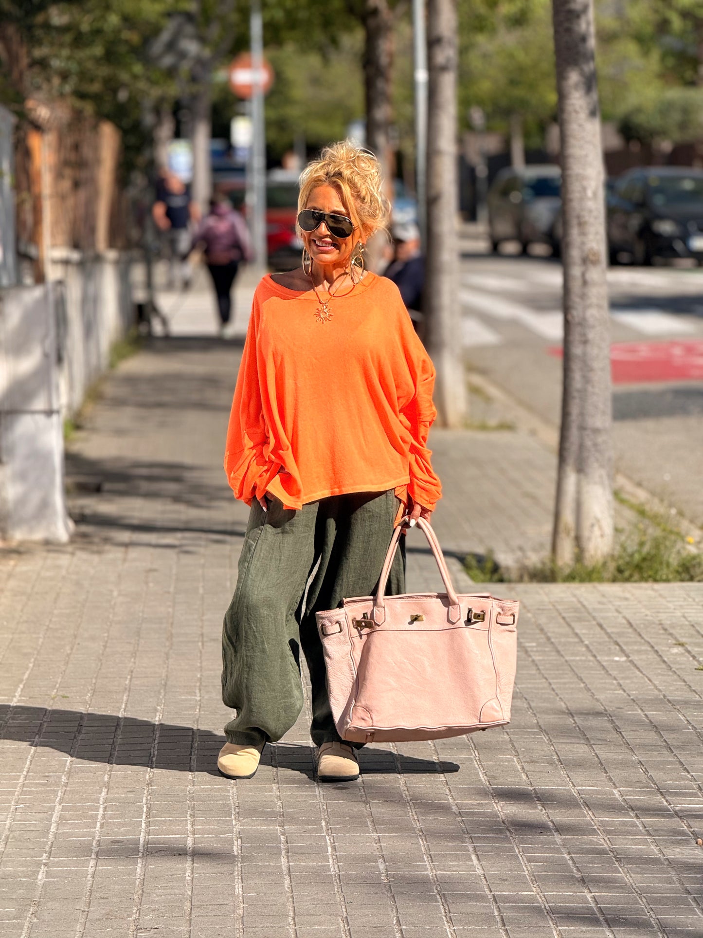 CAMISETA SUPER OVERSIZE SHILA NÉON MULTICOLOR