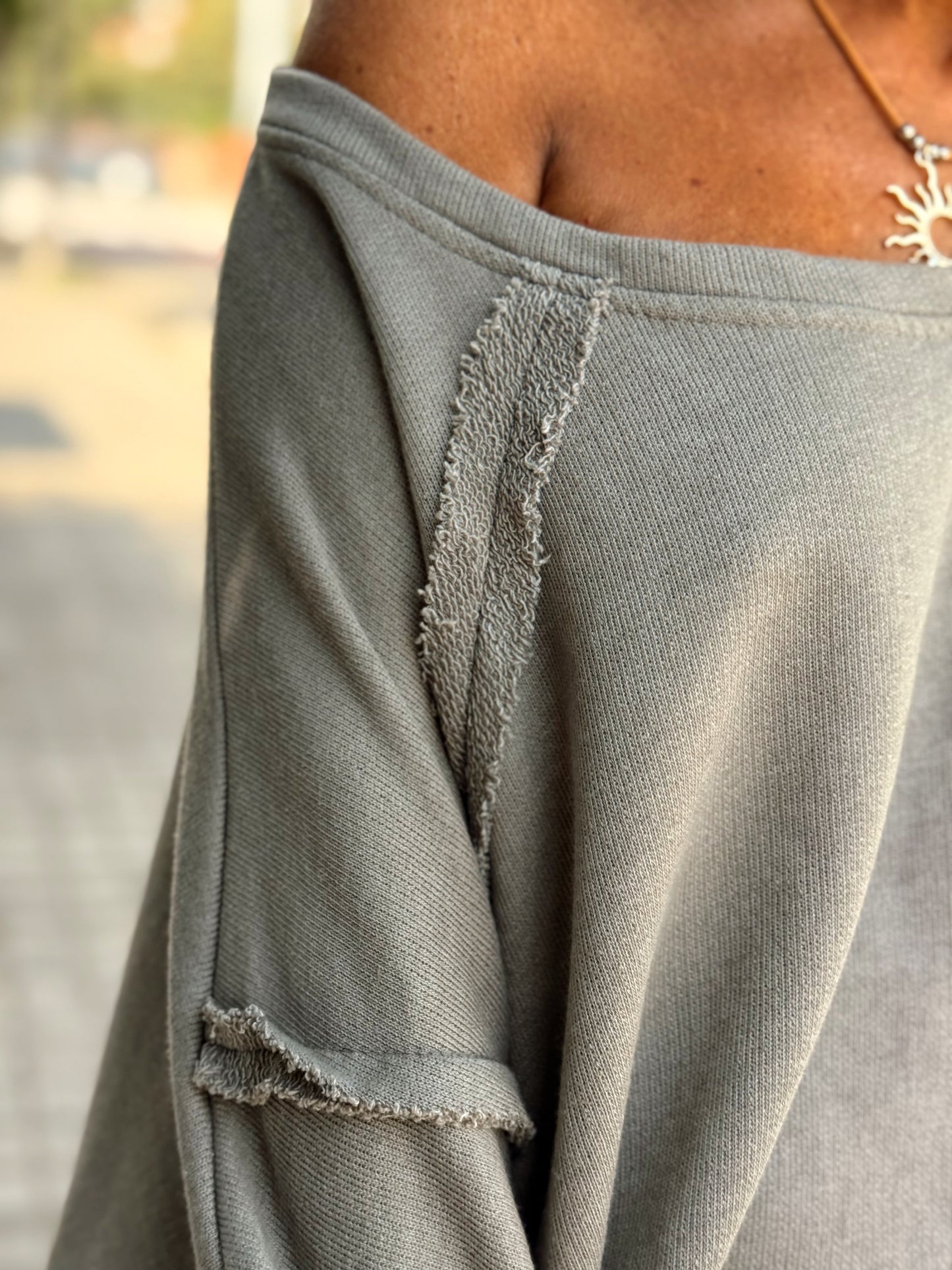 SUDADERA OVERSIZE MAELIS MULTICOLOR