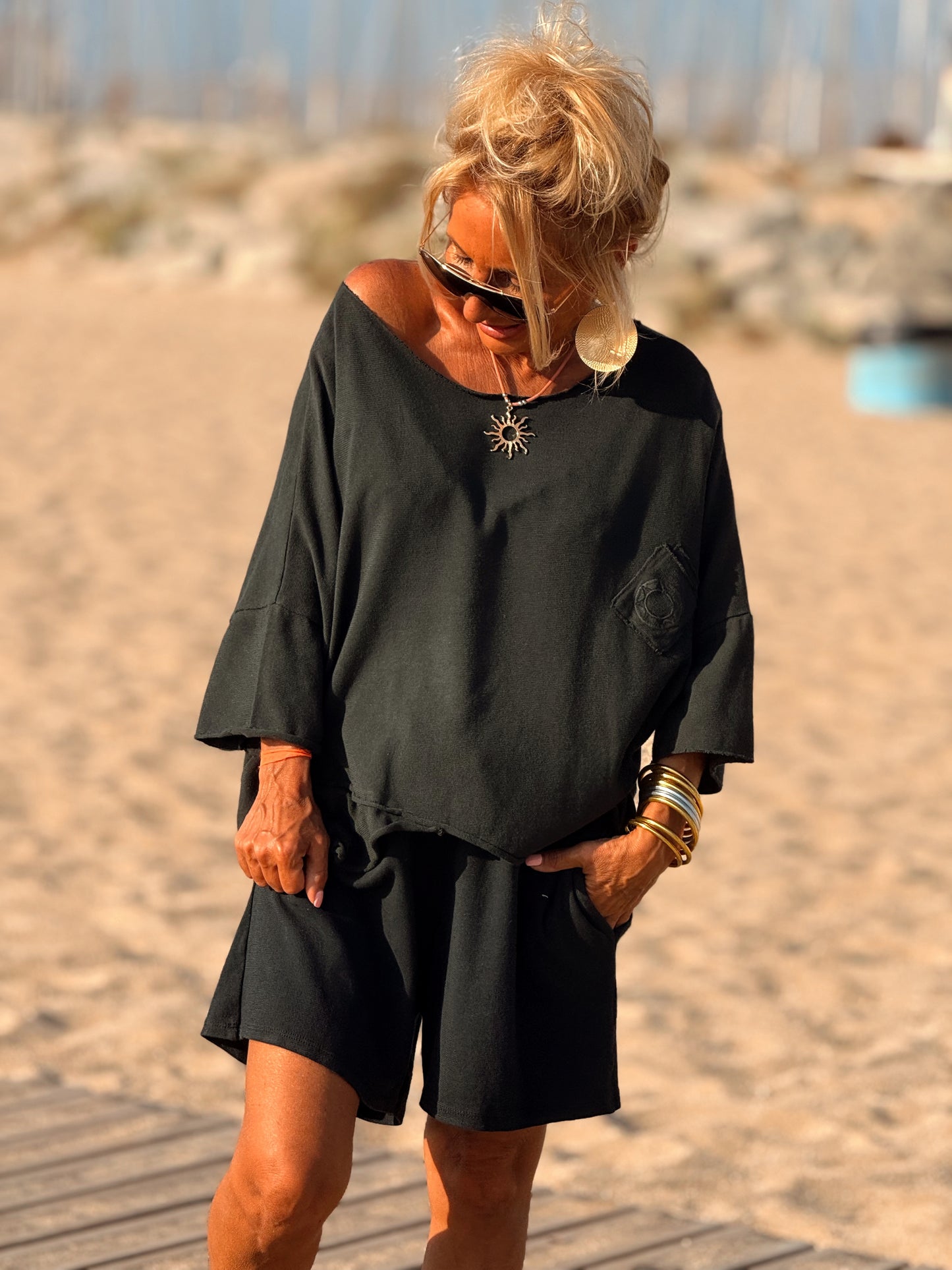 SHORT OVERSIZE BONNIE MULTICOLOR