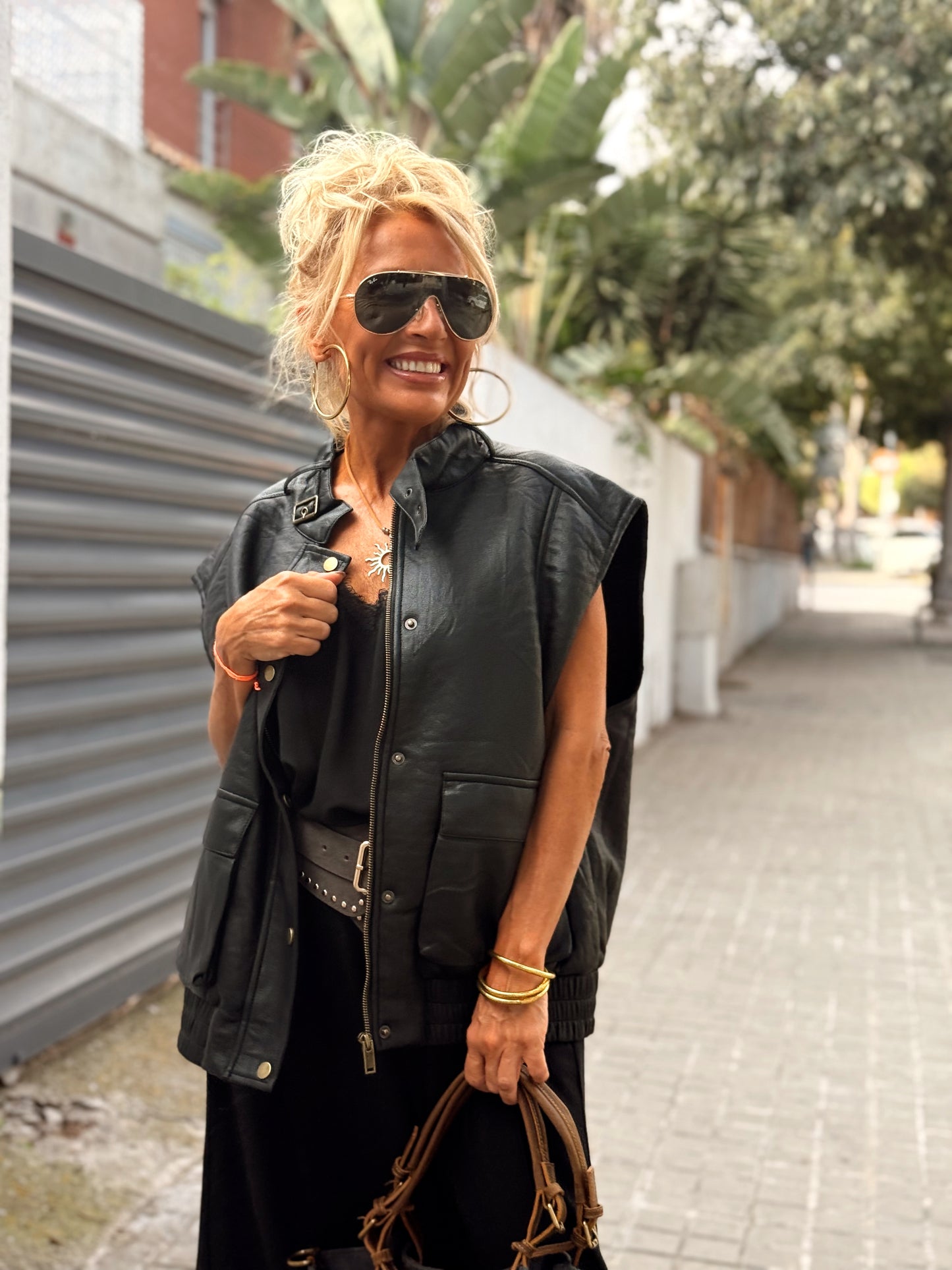 CHALECO POLIPIEL LEONARDO MULTICOLOR