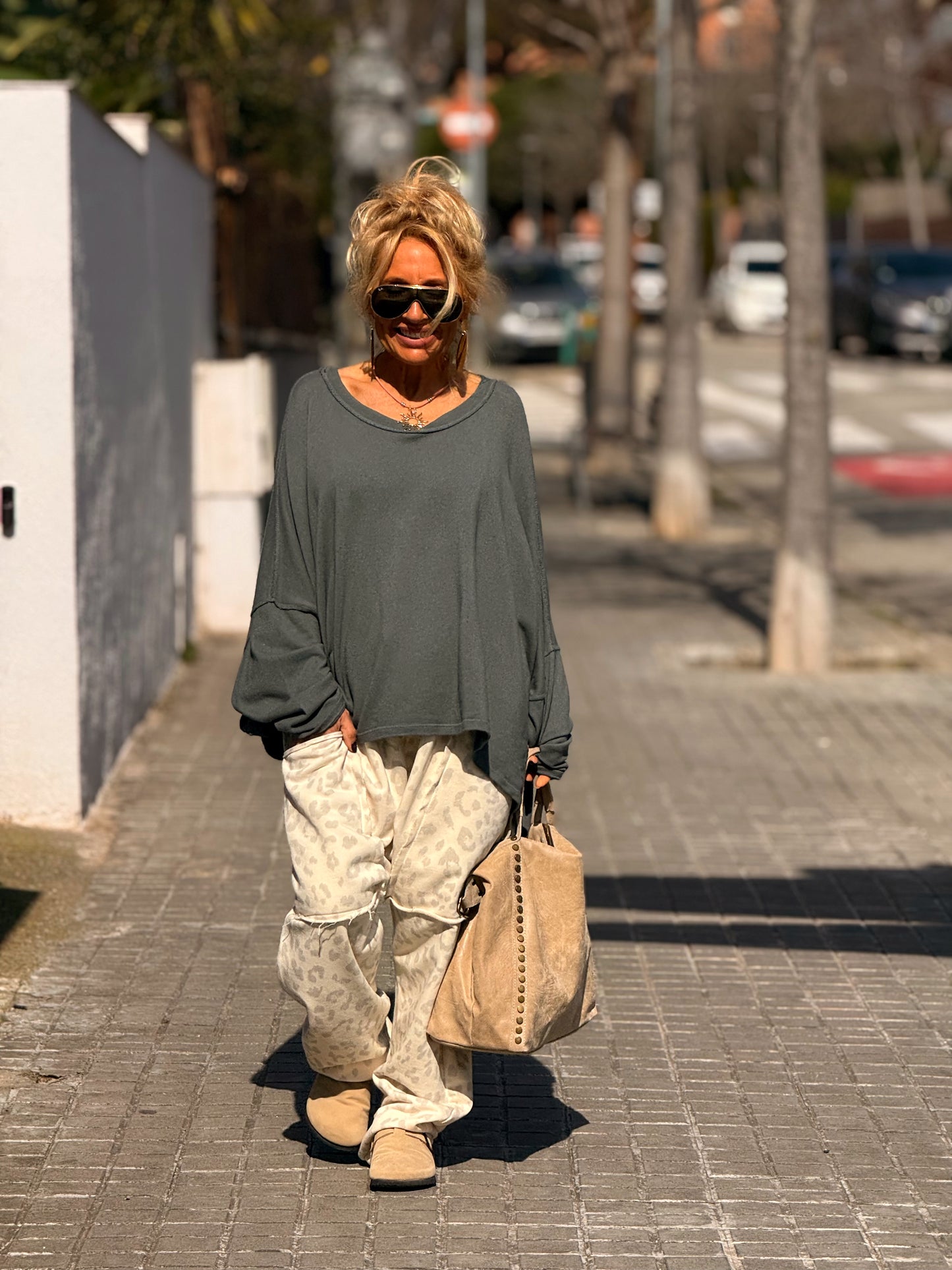 CAMISETA SUPER OVERSIZE SHILA MULTICOLOR