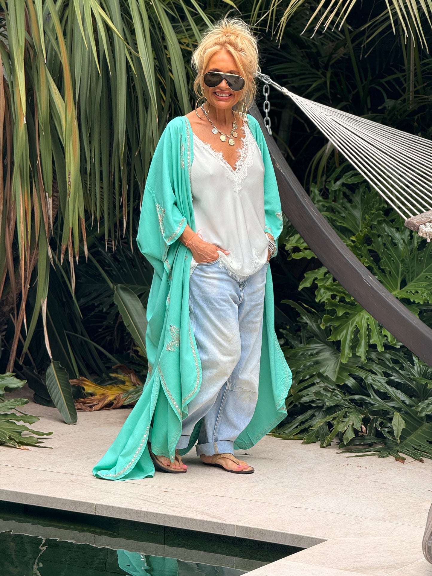 KIMONO SUPER OVERSIZE MENORCA MULTICOLOR