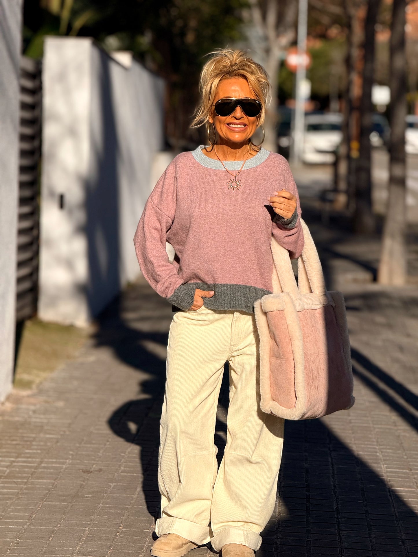 JERSEY DE PUNTO BEATRIZ MULTICOLOR