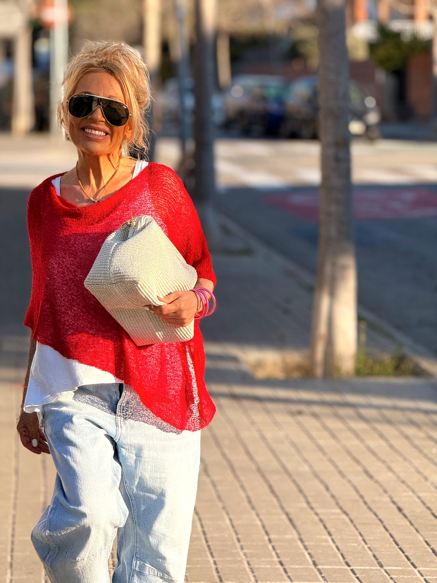 CAPA OVERSIZE ANNY MULTICOLOR