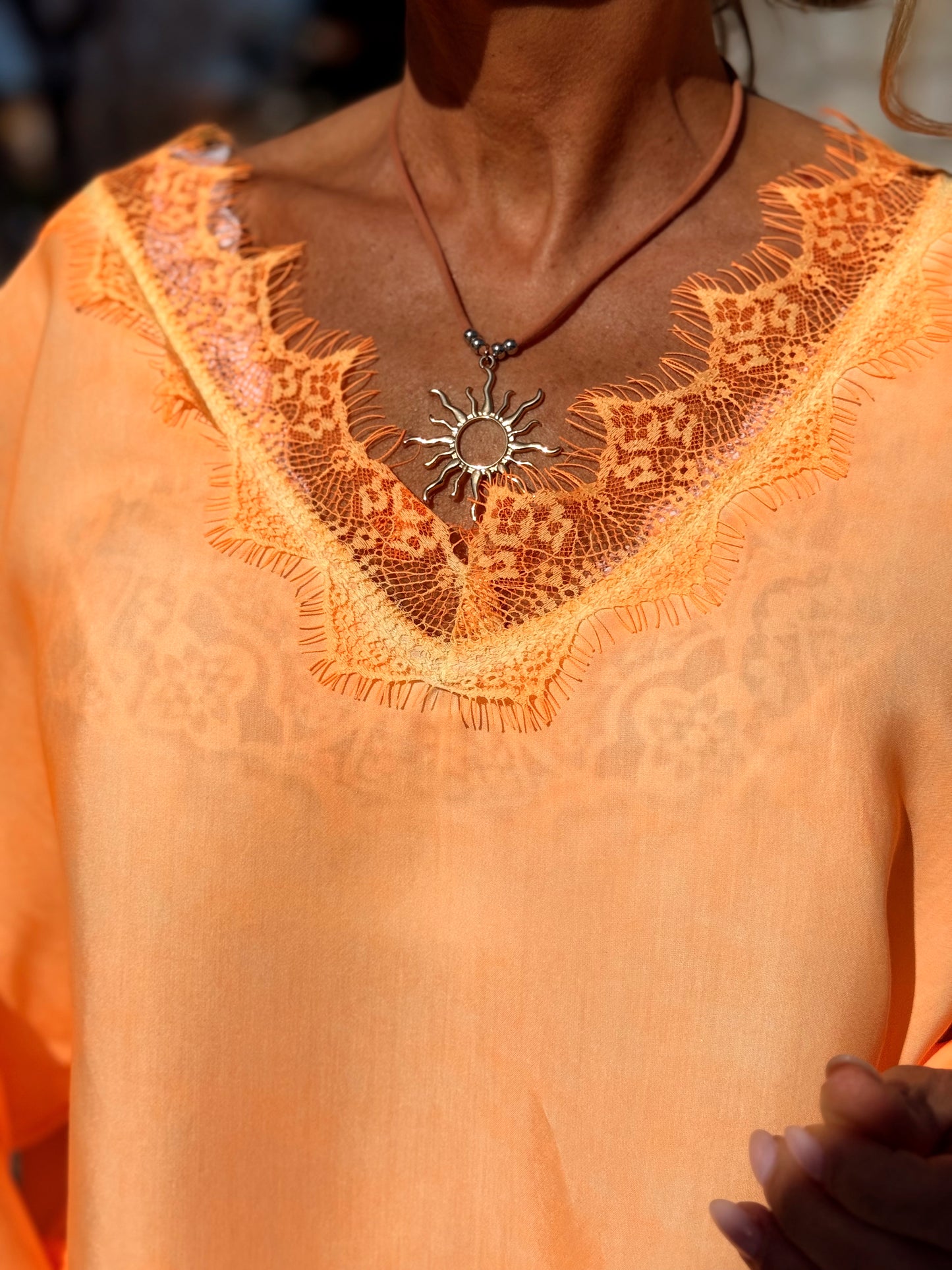 BLUSA OVERSIZE LENCERO PAULA MULTICOLOR