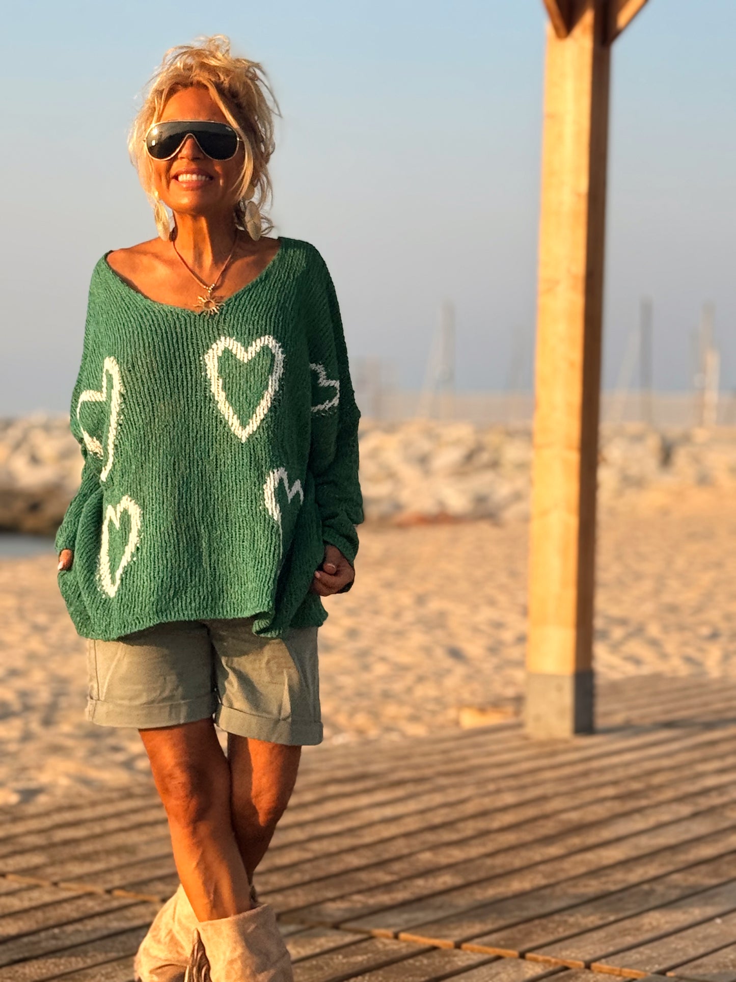 JERSEY ASIMÉTRICO CORAZÓN MULTICOLOR