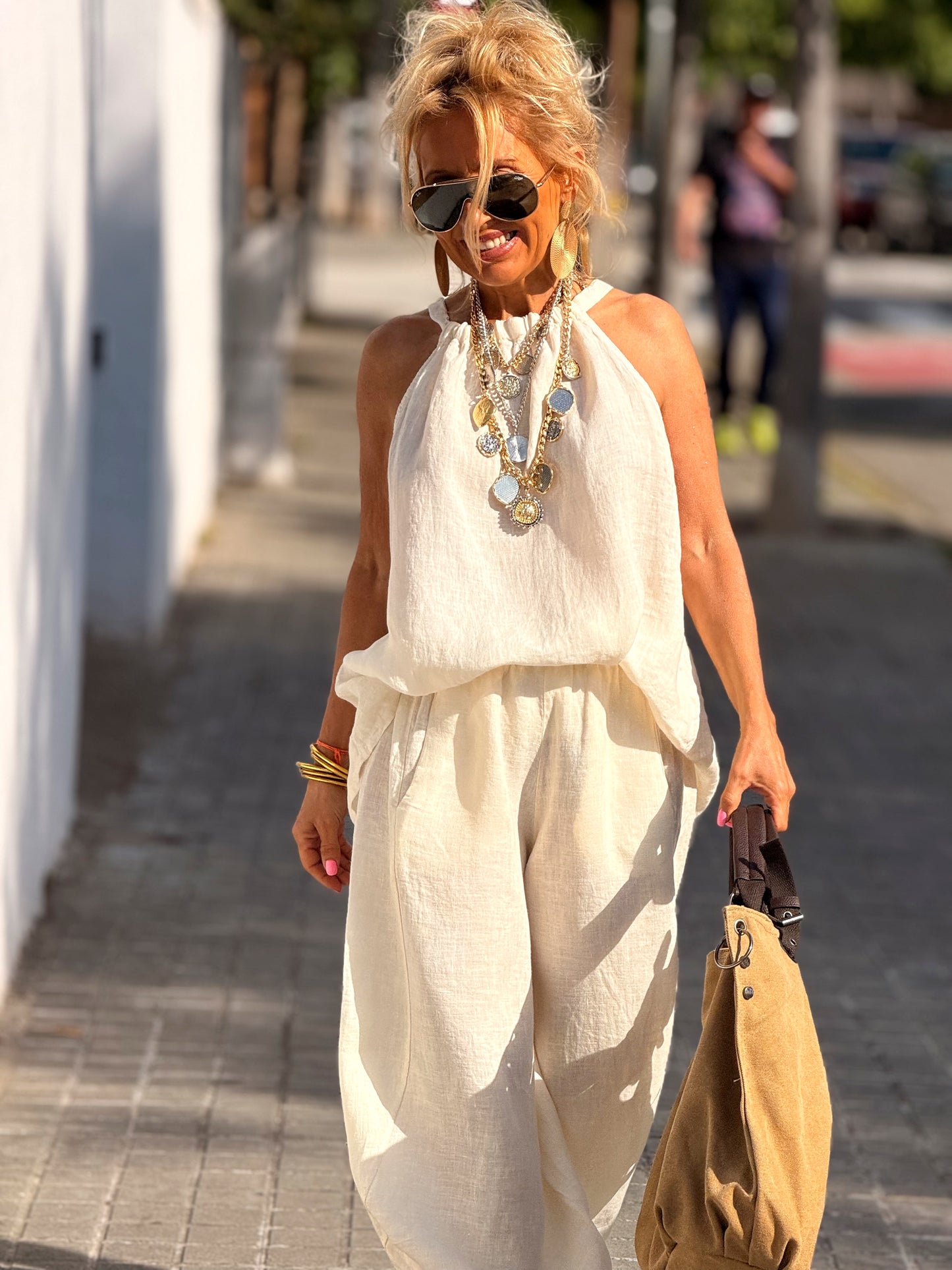 TOP LINO YOLA MULTICOLOR