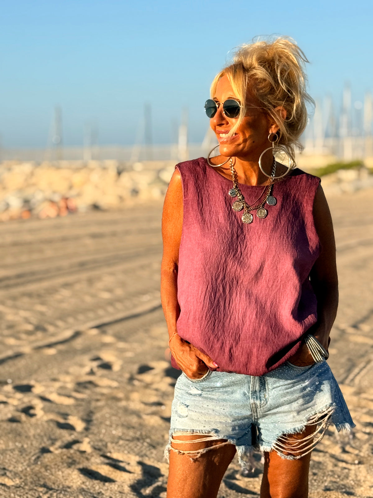 TOP ROCIO MULTICOLOR
