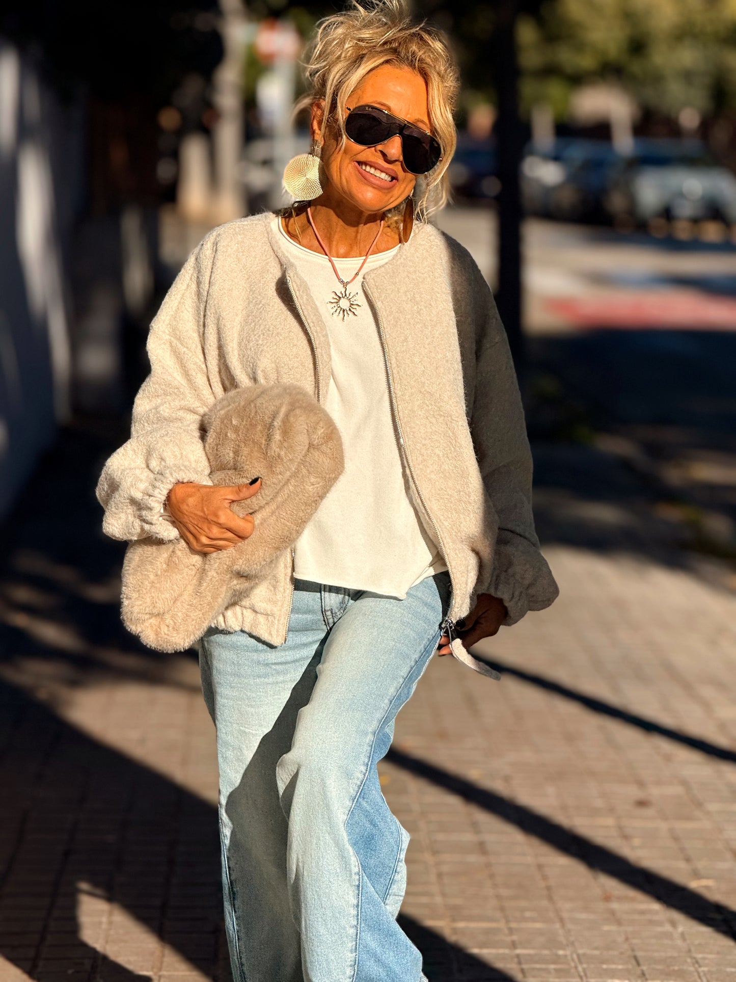 BOMBER DELIA MULTICOLOR