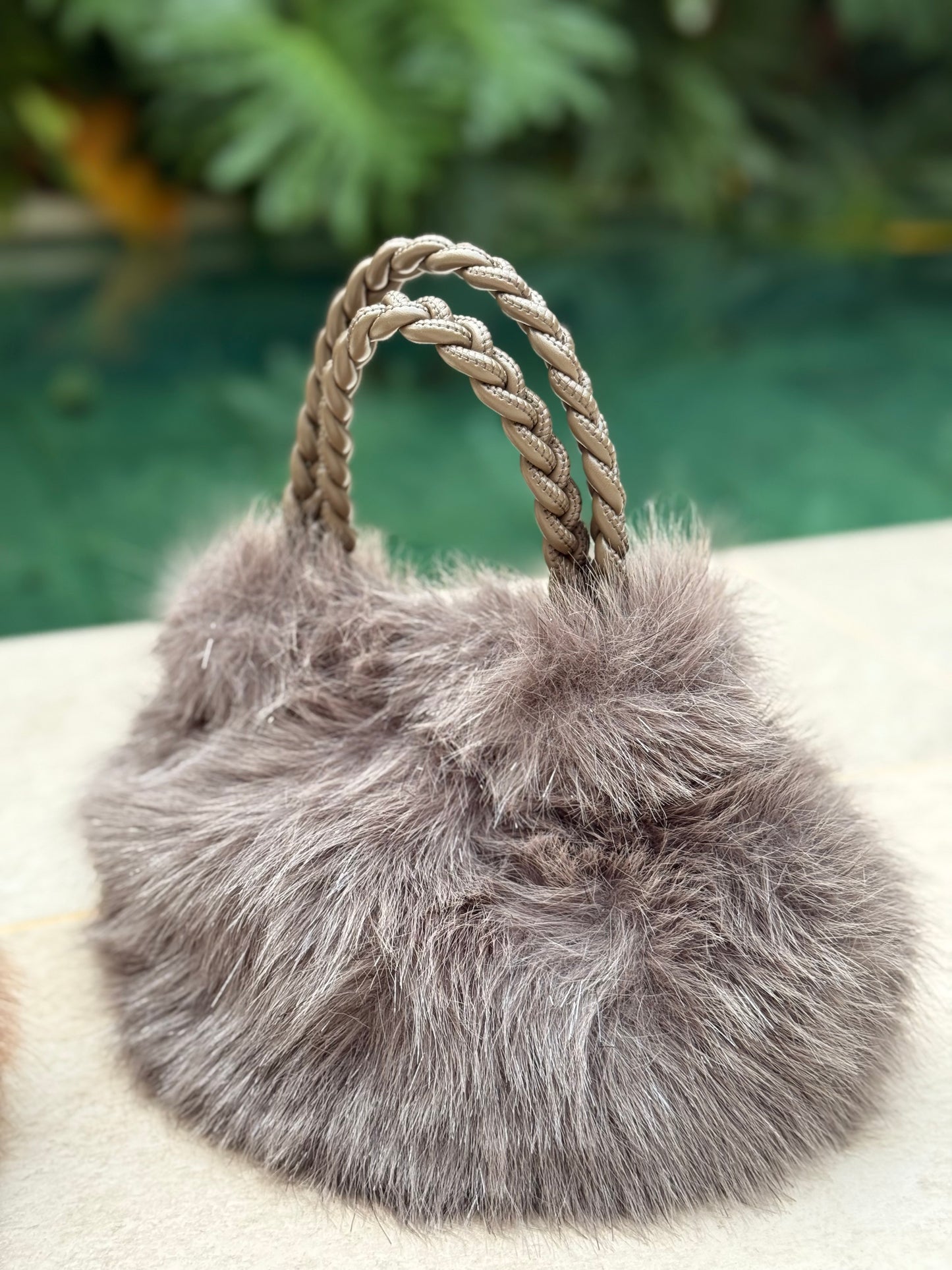 BOLSO PEQUEÑO PELO SINTÉTICO STOCKHOLM MULTICOLOR