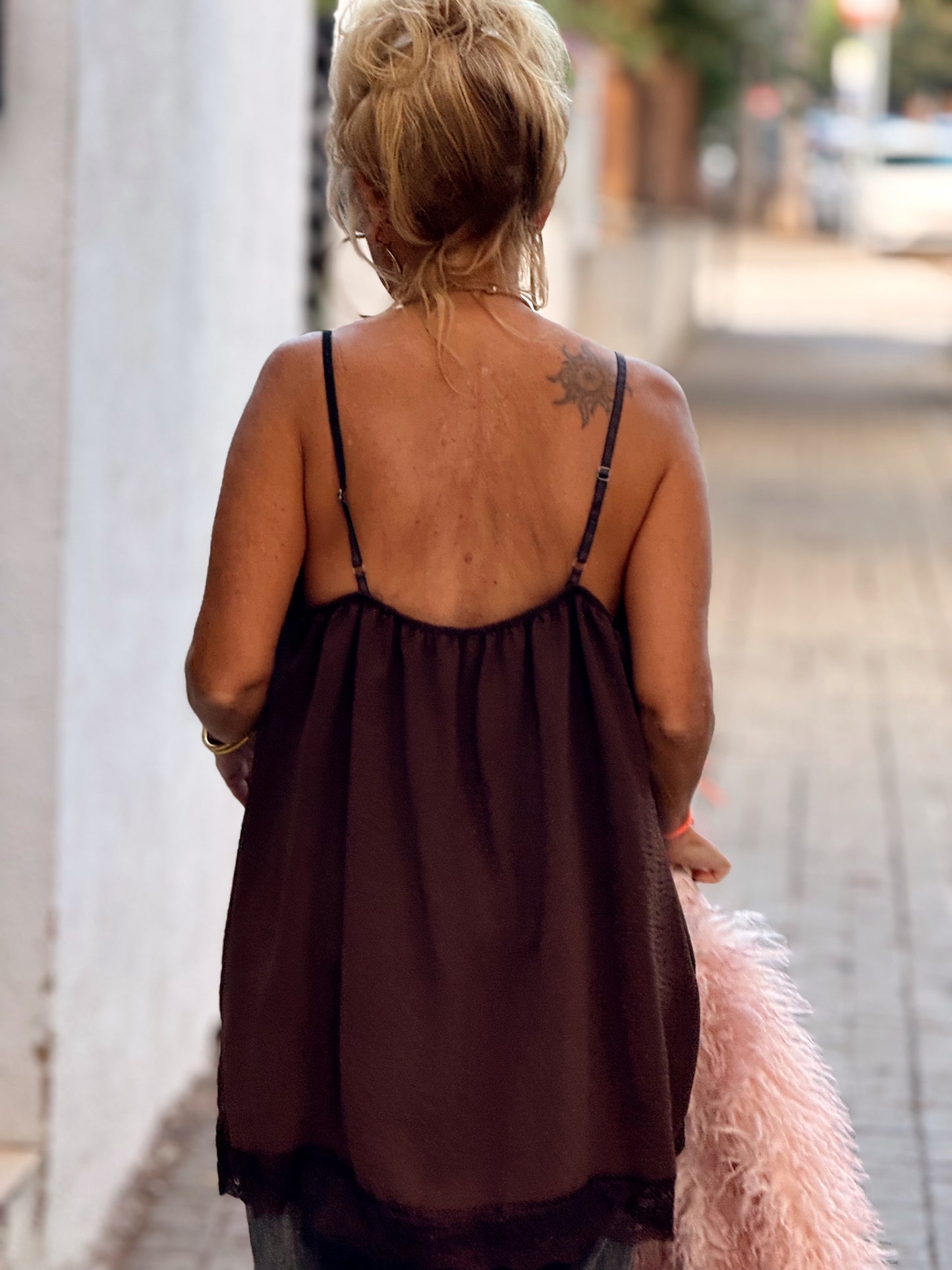 TOP LENCERO SUPER OVERSIZE LUISA MULTICOLOR