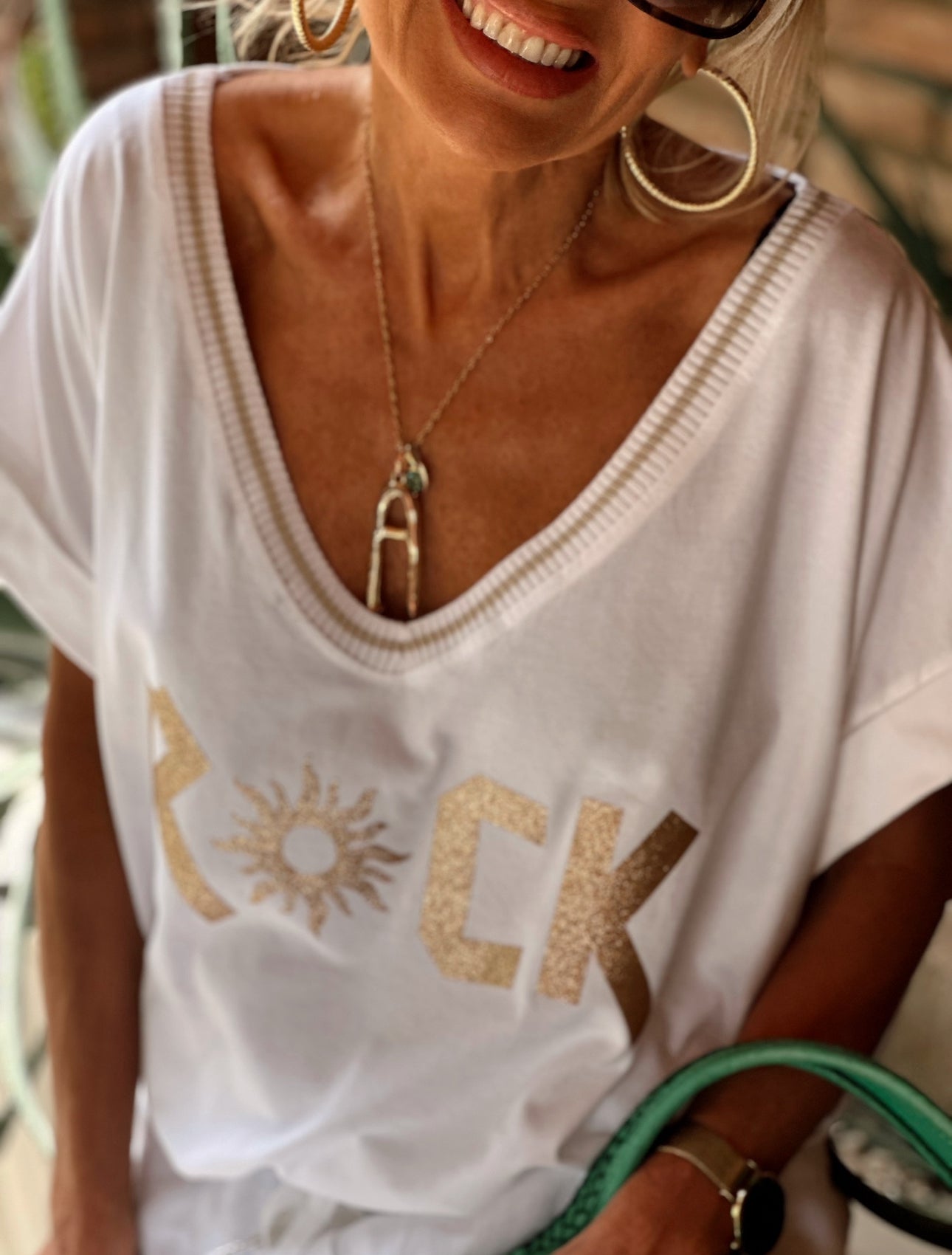 CAMISETA R☀️CK BEIGE