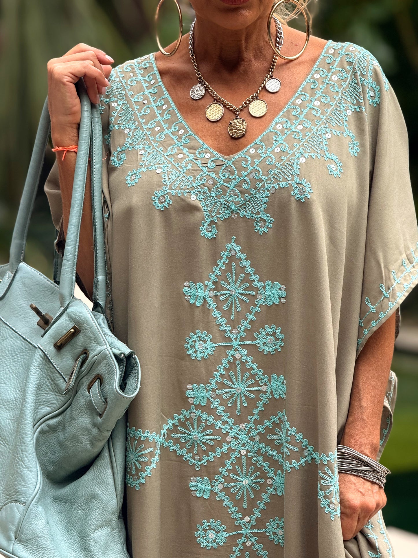 VESTIDO OVERSIZE TENERIFE MULTICOLOR