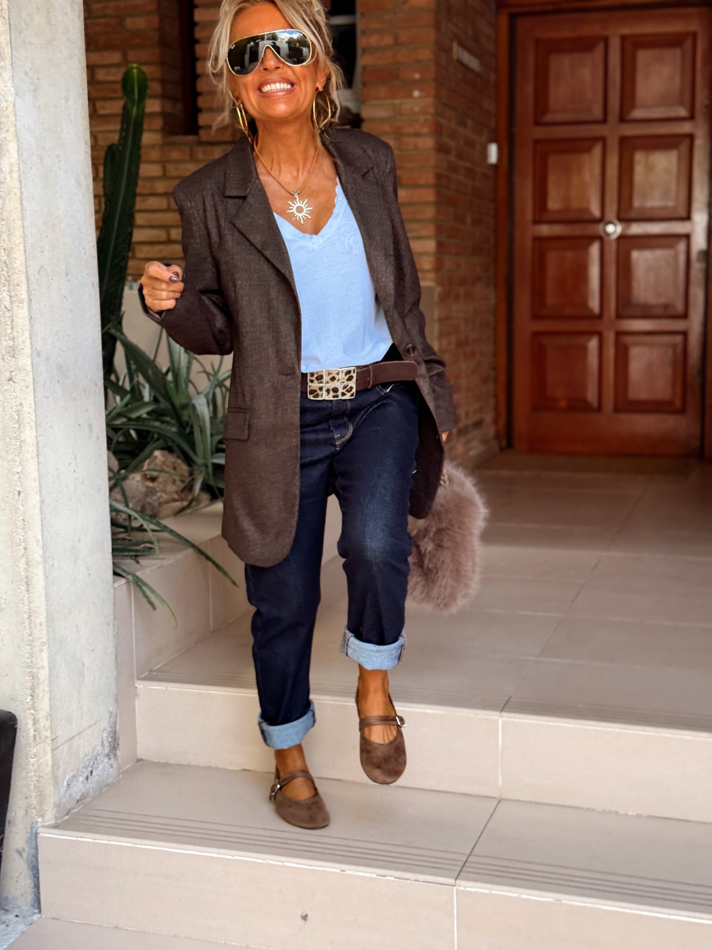 CINTURON BARCELONA LEOPARDO MULTICOLOR