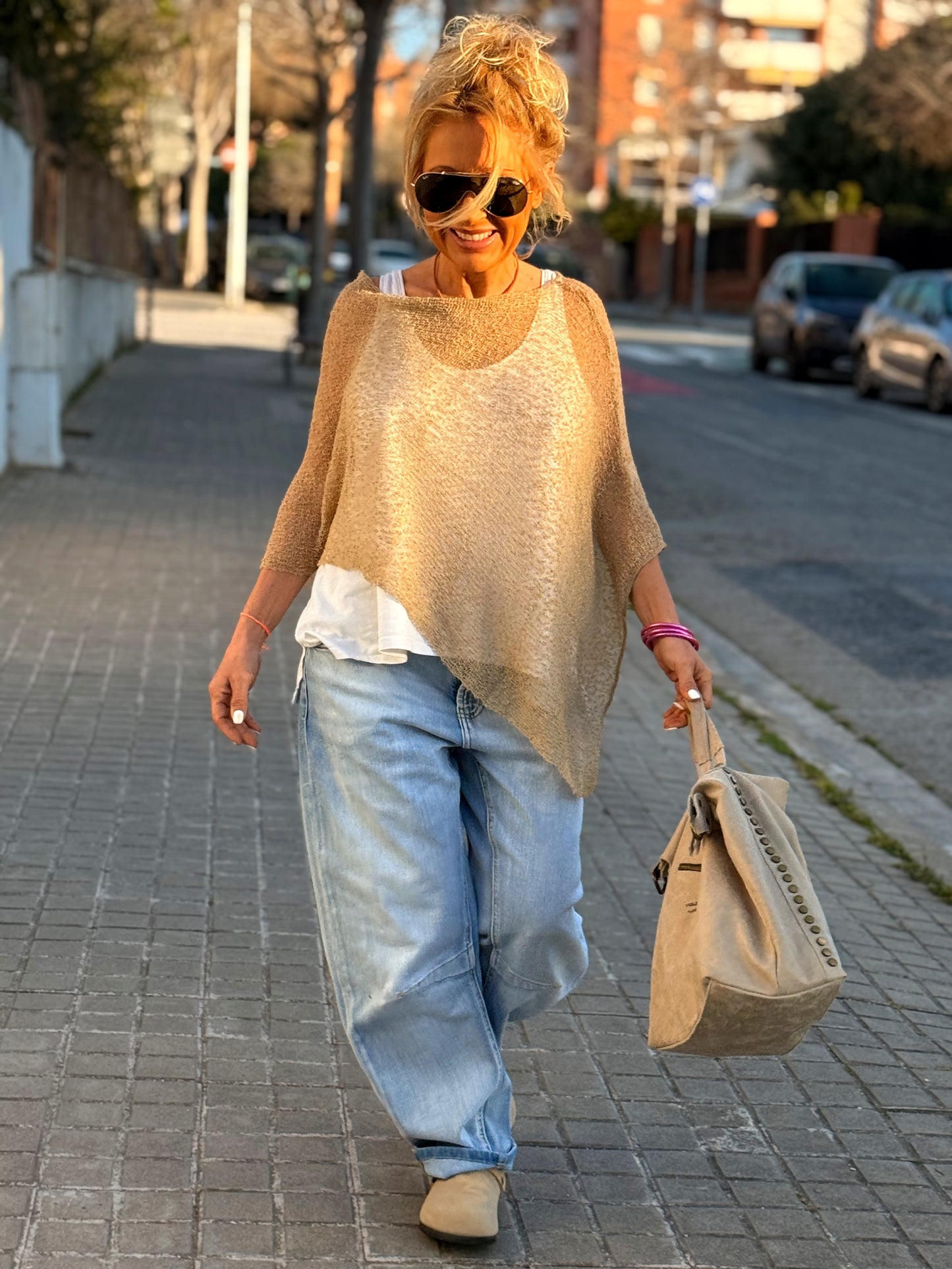 CAPA OVERSIZE ANNY MULTICOLOR