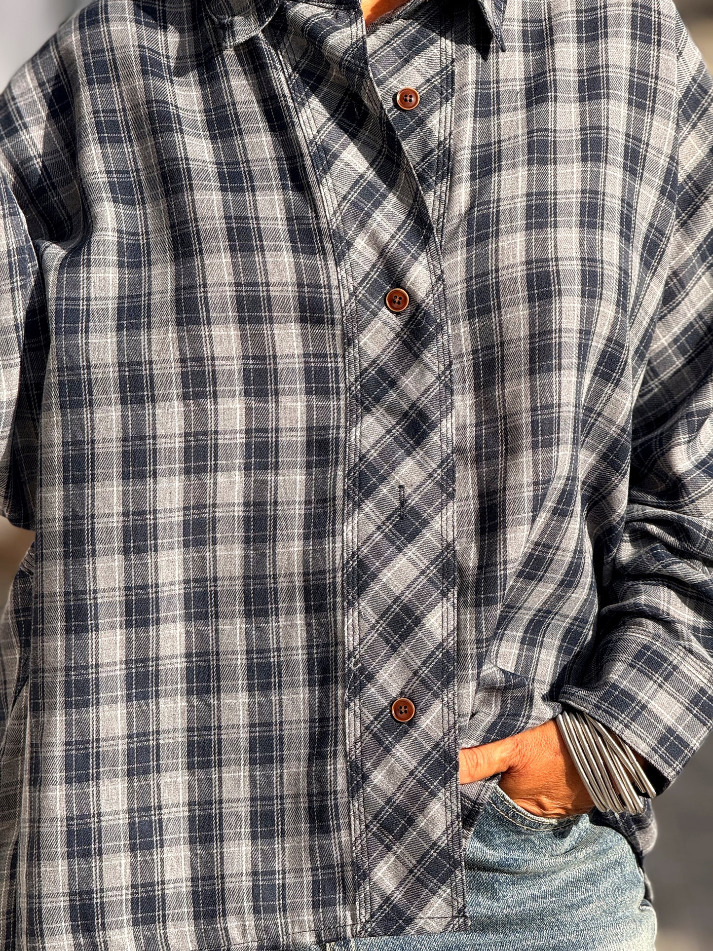 CAMISA CUADROS JULIEN MULTICOLOR