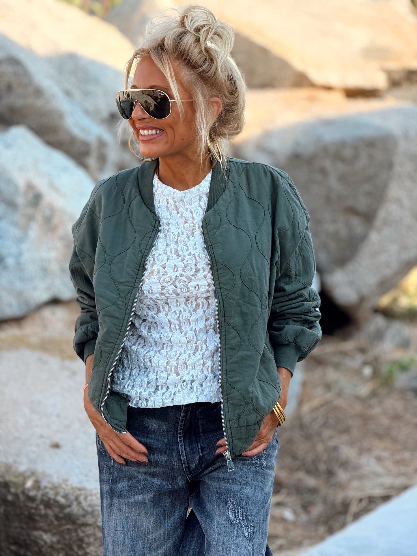 BOMBER FILIPA MULTICOLOR