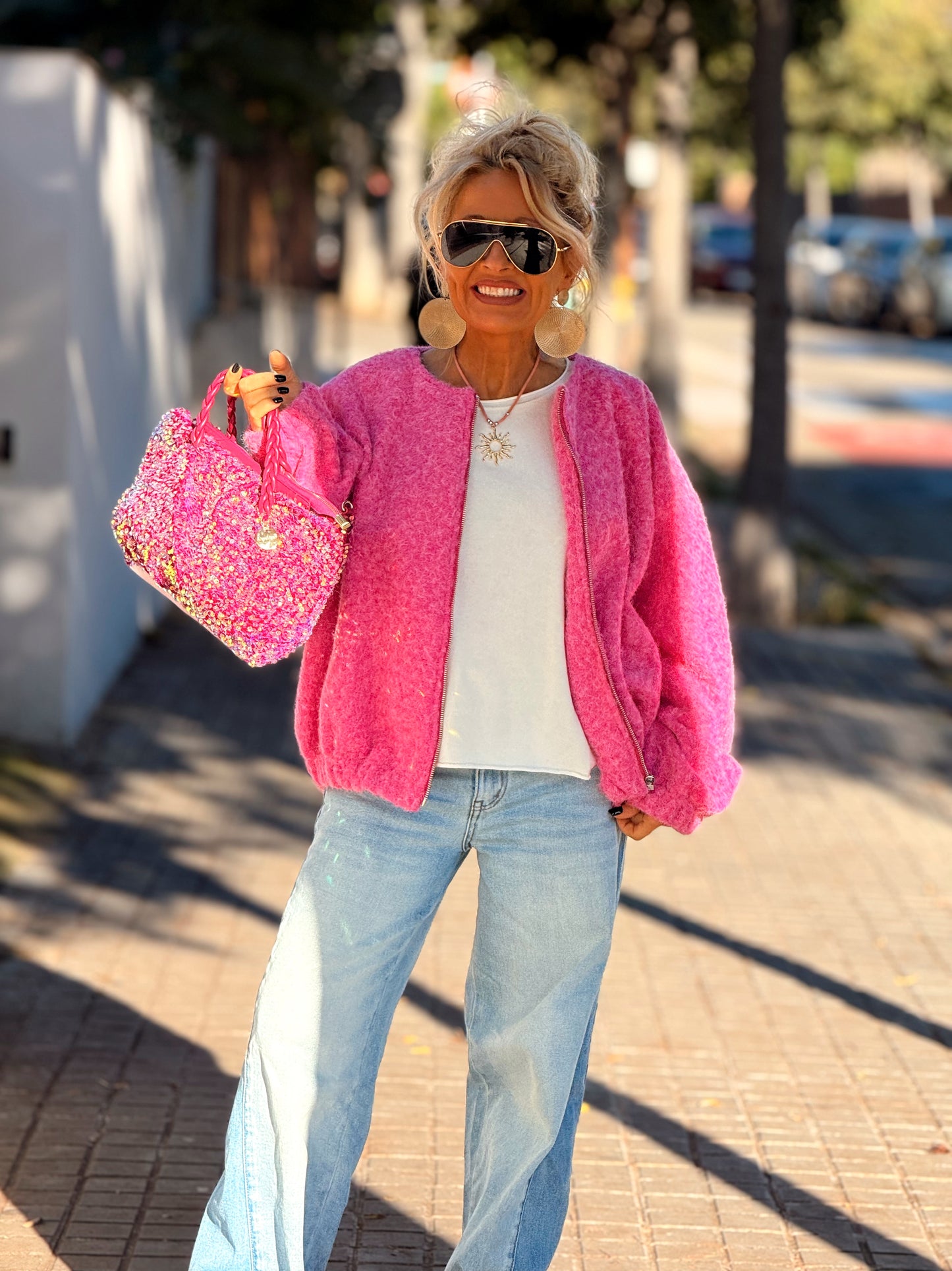 BOMBER DELIA MULTICOLOR