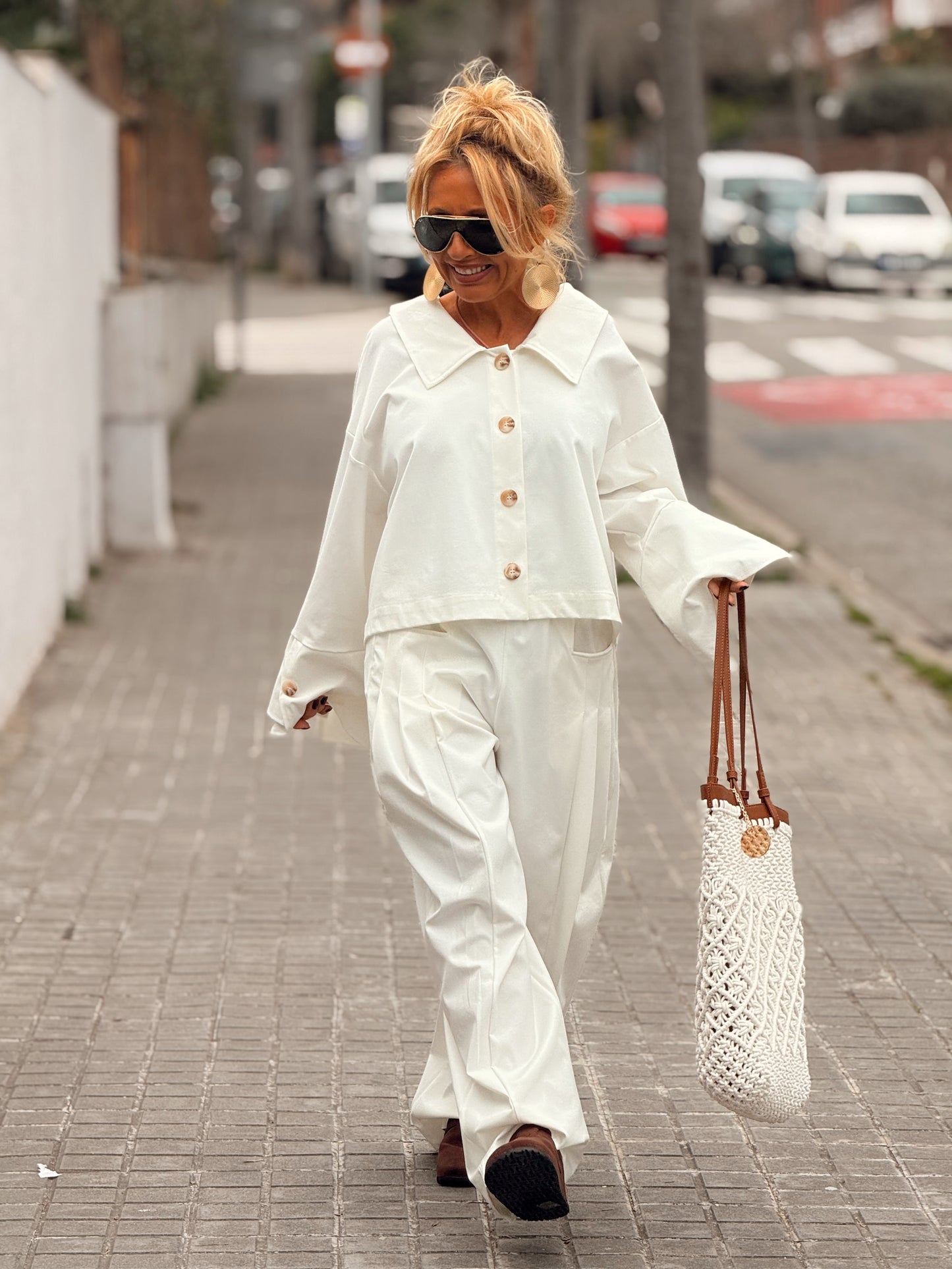 CONJUNTO CHAQUETA-PANTALON PILAR MULTICOLOR