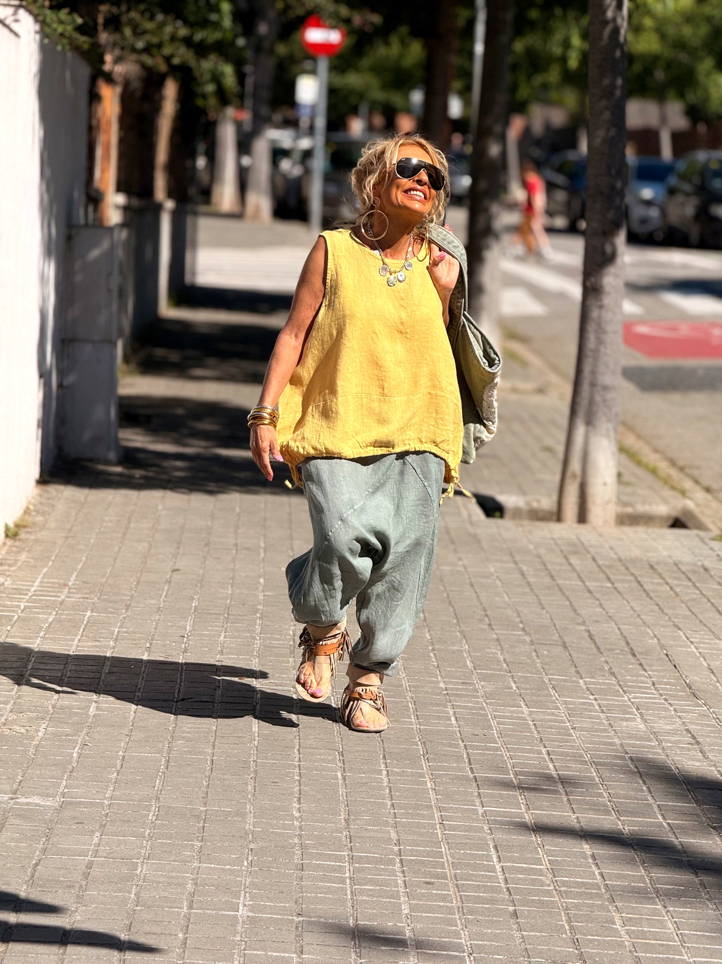 BLUSA LINO ARTHUR MULTICOLOR