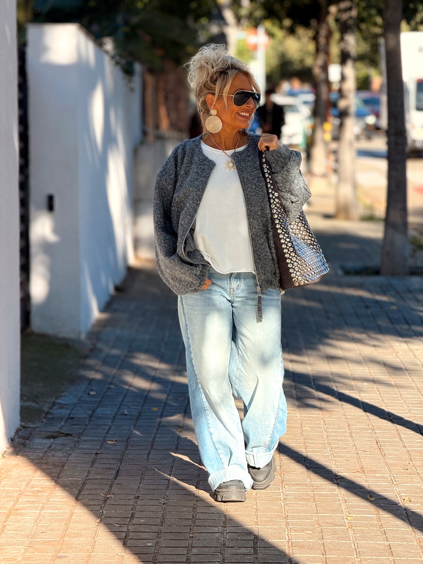 BOMBER DELIA MULTICOLOR