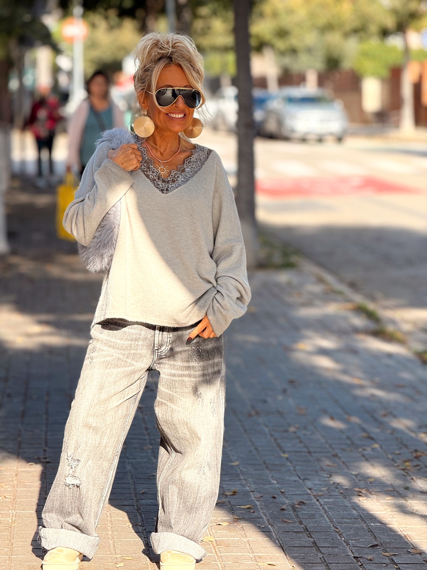 JERSEY CON LENCERO MULTICOLOR