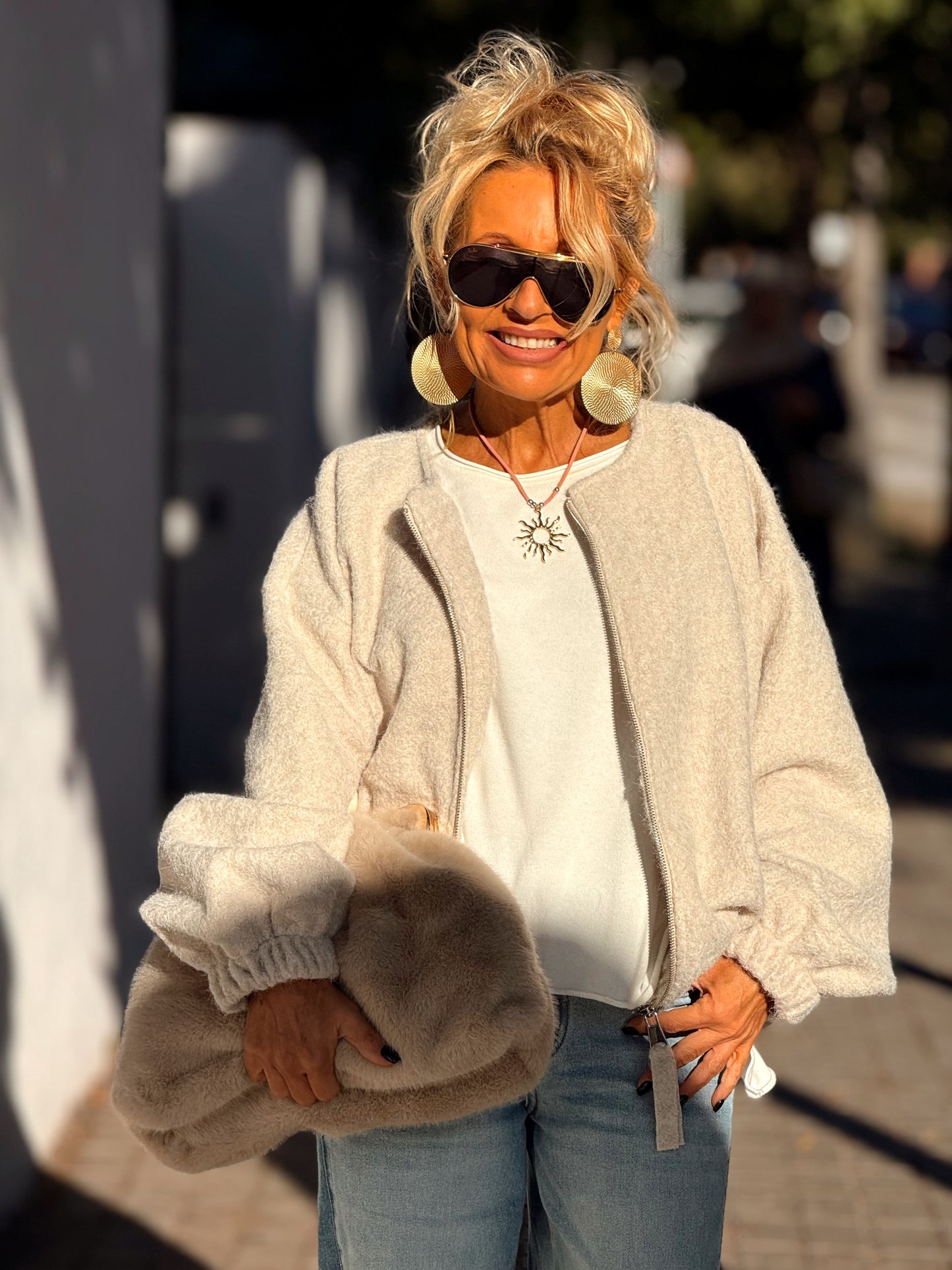 BOMBER DELIA MULTICOLOR