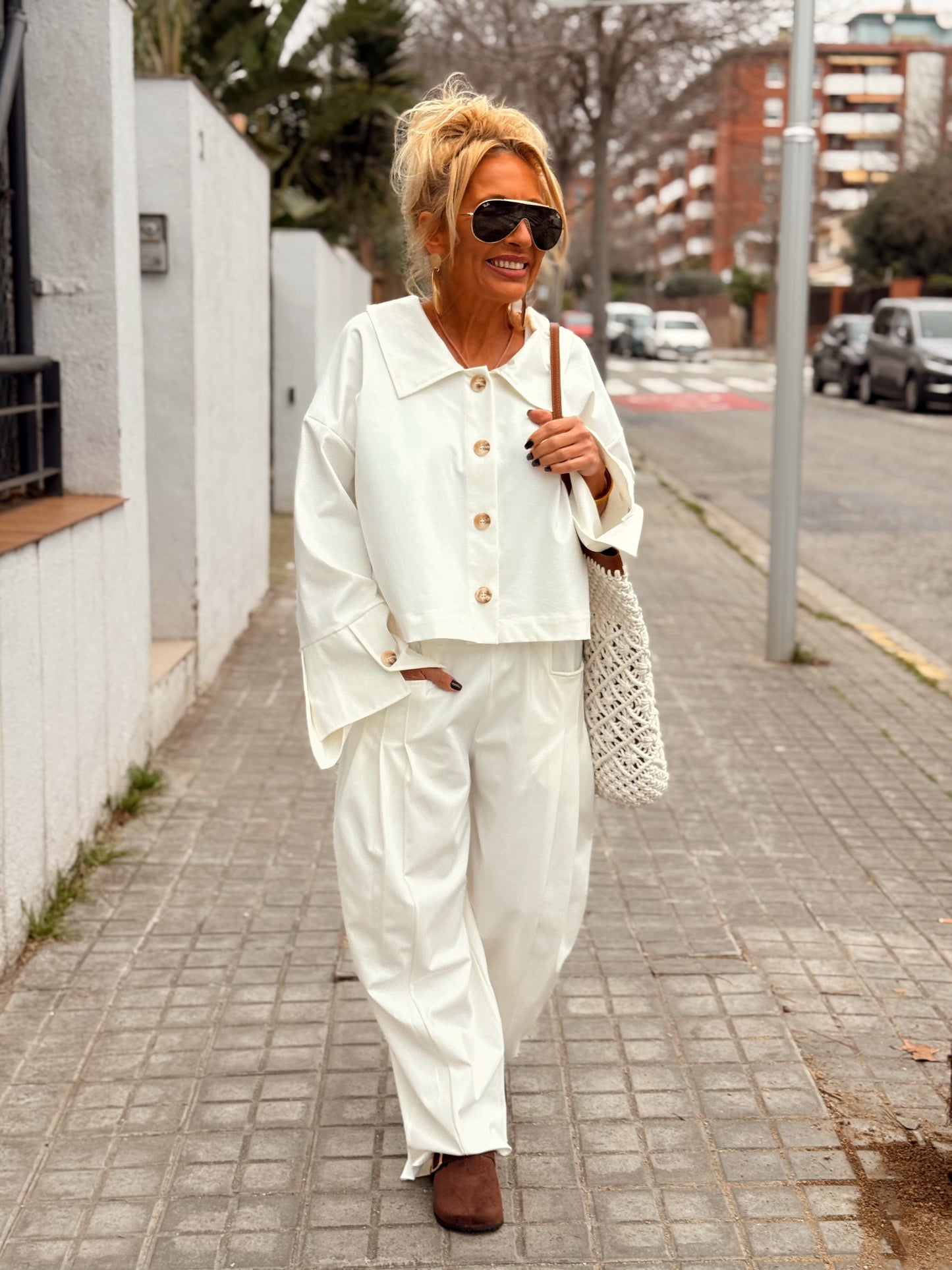 CONJUNTO CHAQUETA-PANTALON PILAR MULTICOLOR