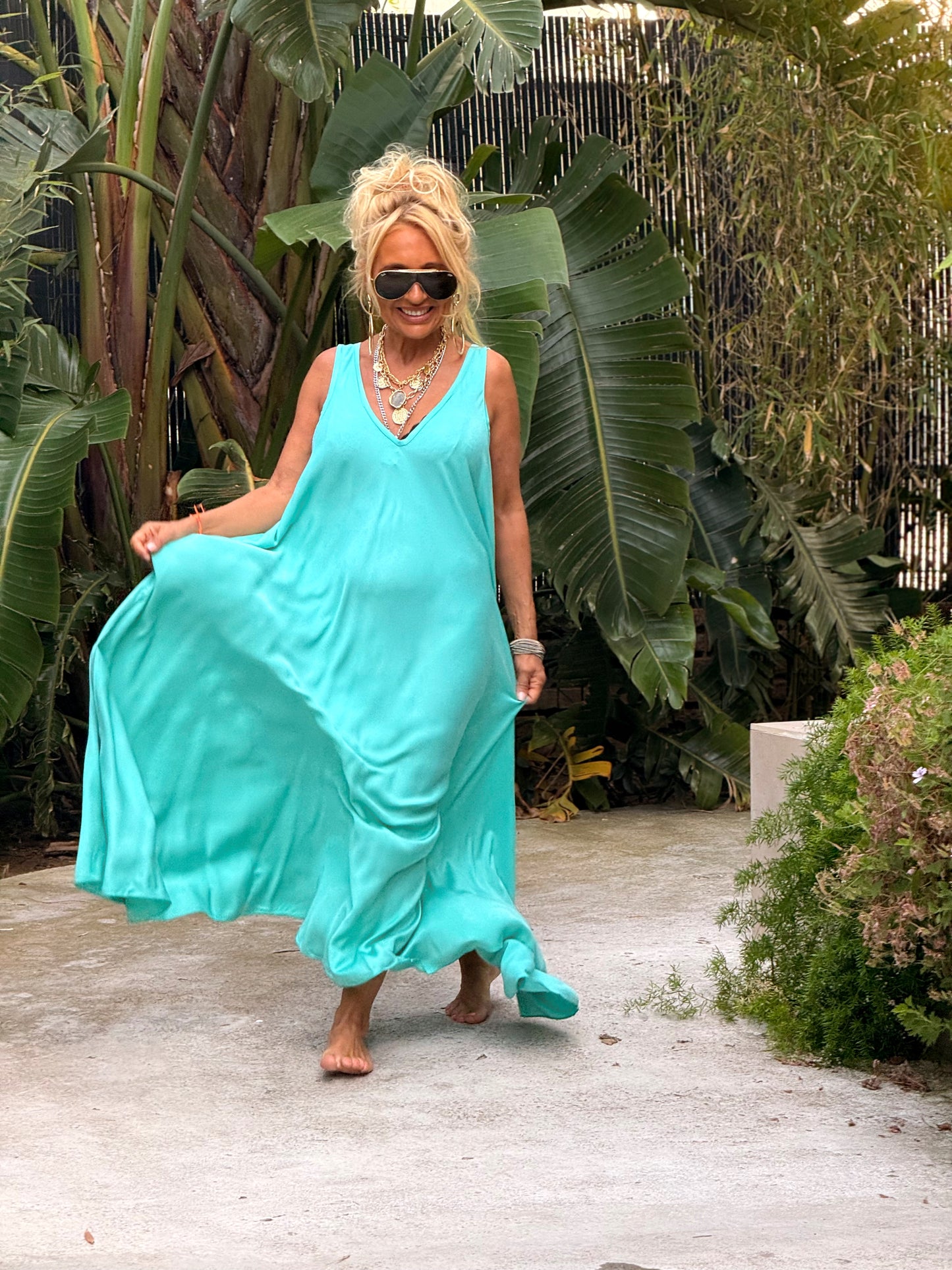 VESTIDO OVERSIZE AMANDINE MULTICOLOR