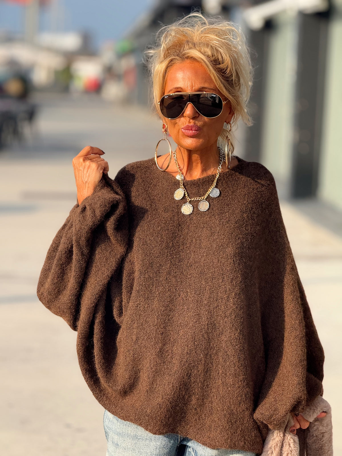 JERSEY OVERSIZE BRIGITTE MULTICOLOR
